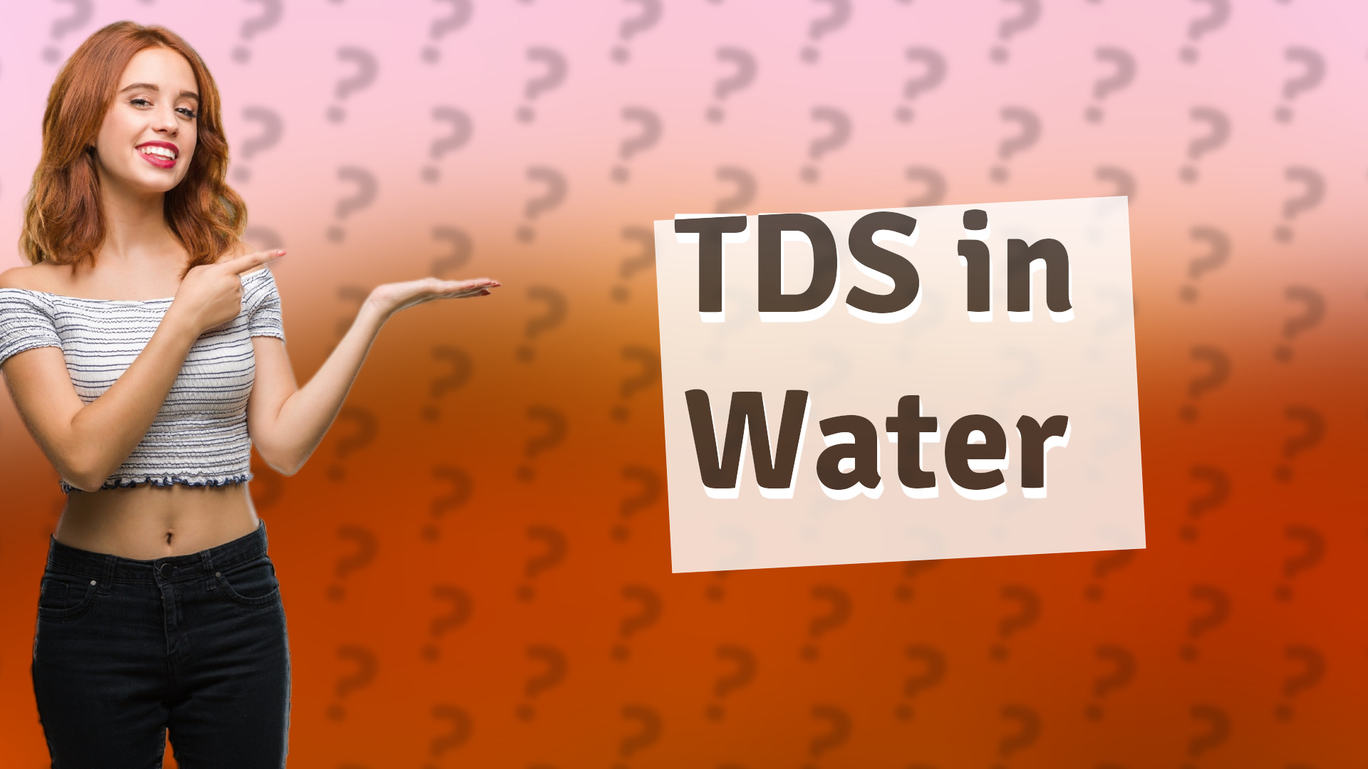 TDS in Water