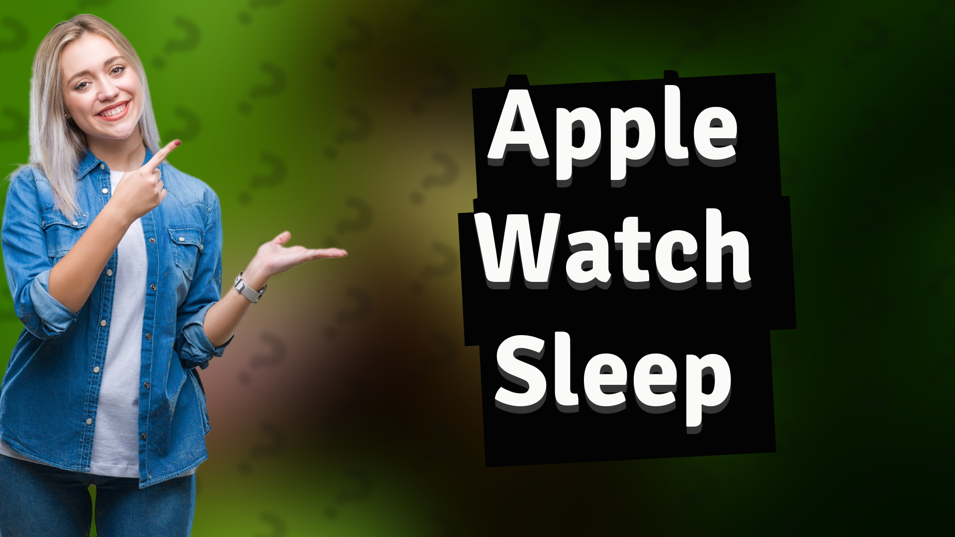 Apple Watch Sleep