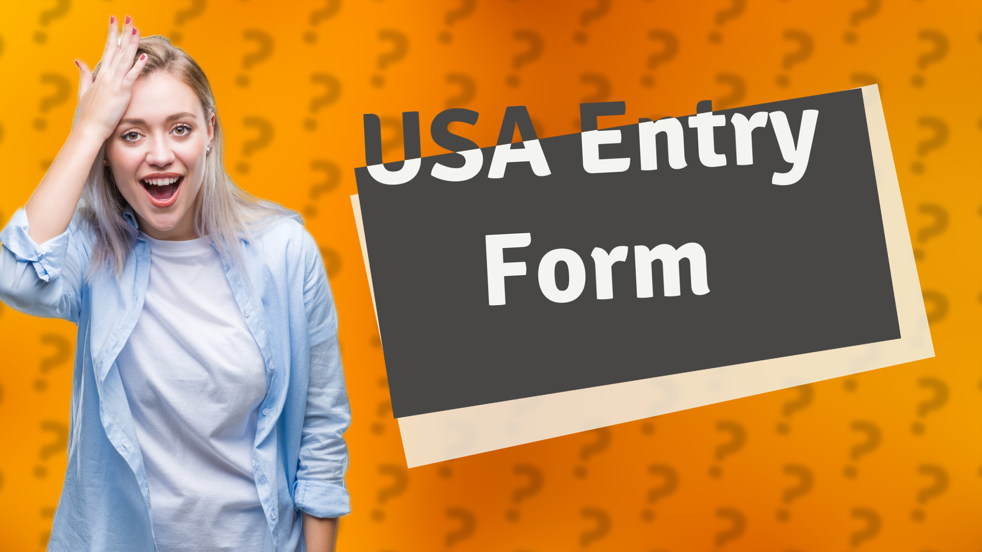 USA Entry Form