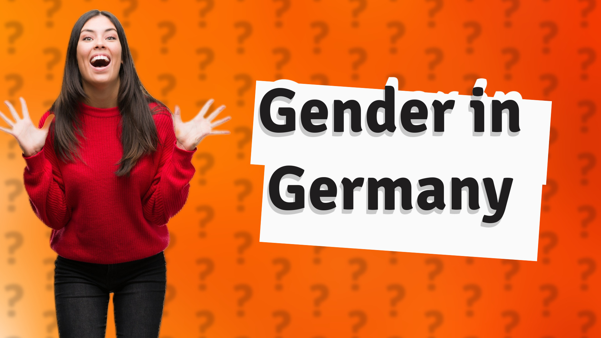 Gender in Germany