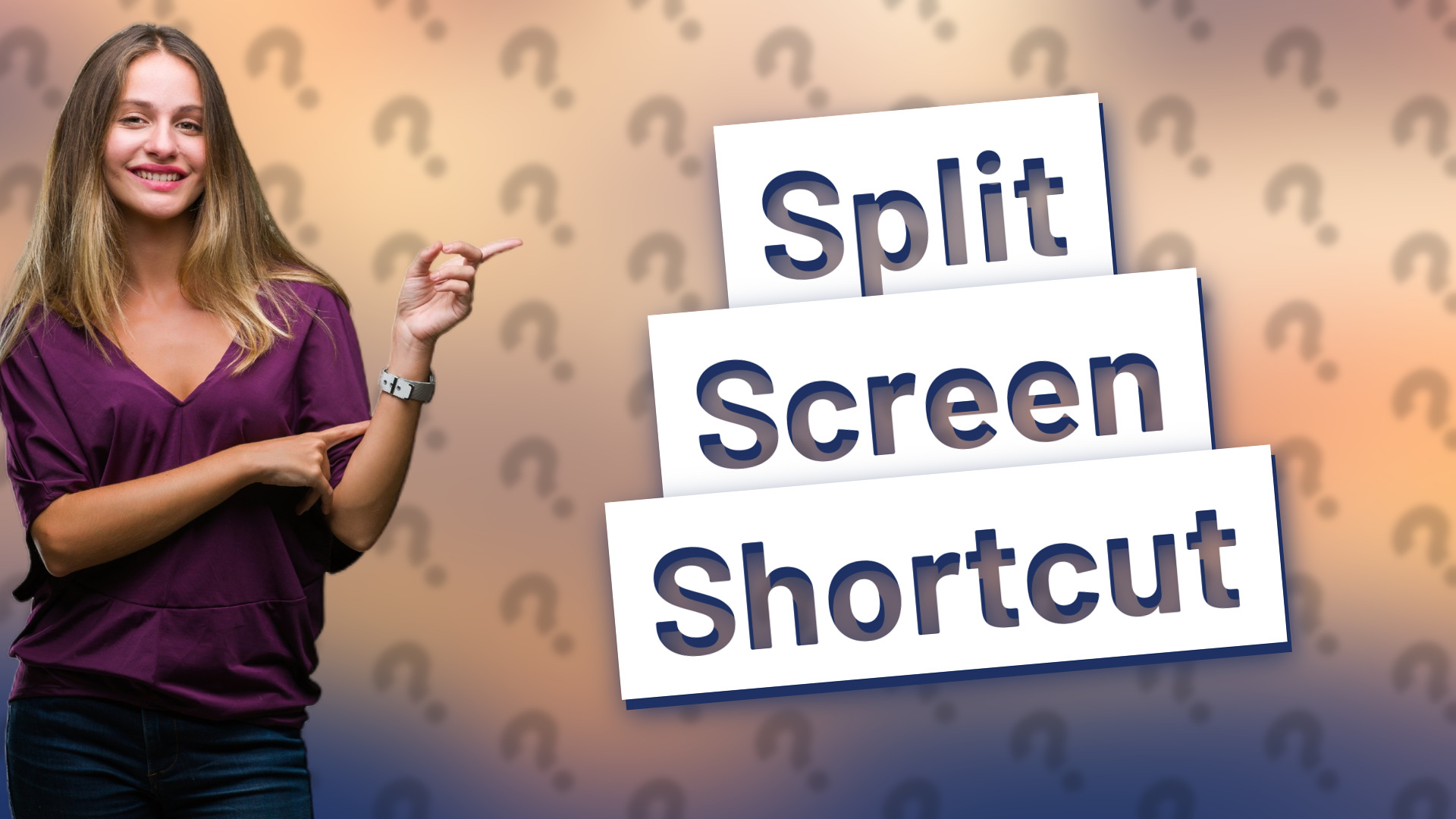 Split Screen Shortcut