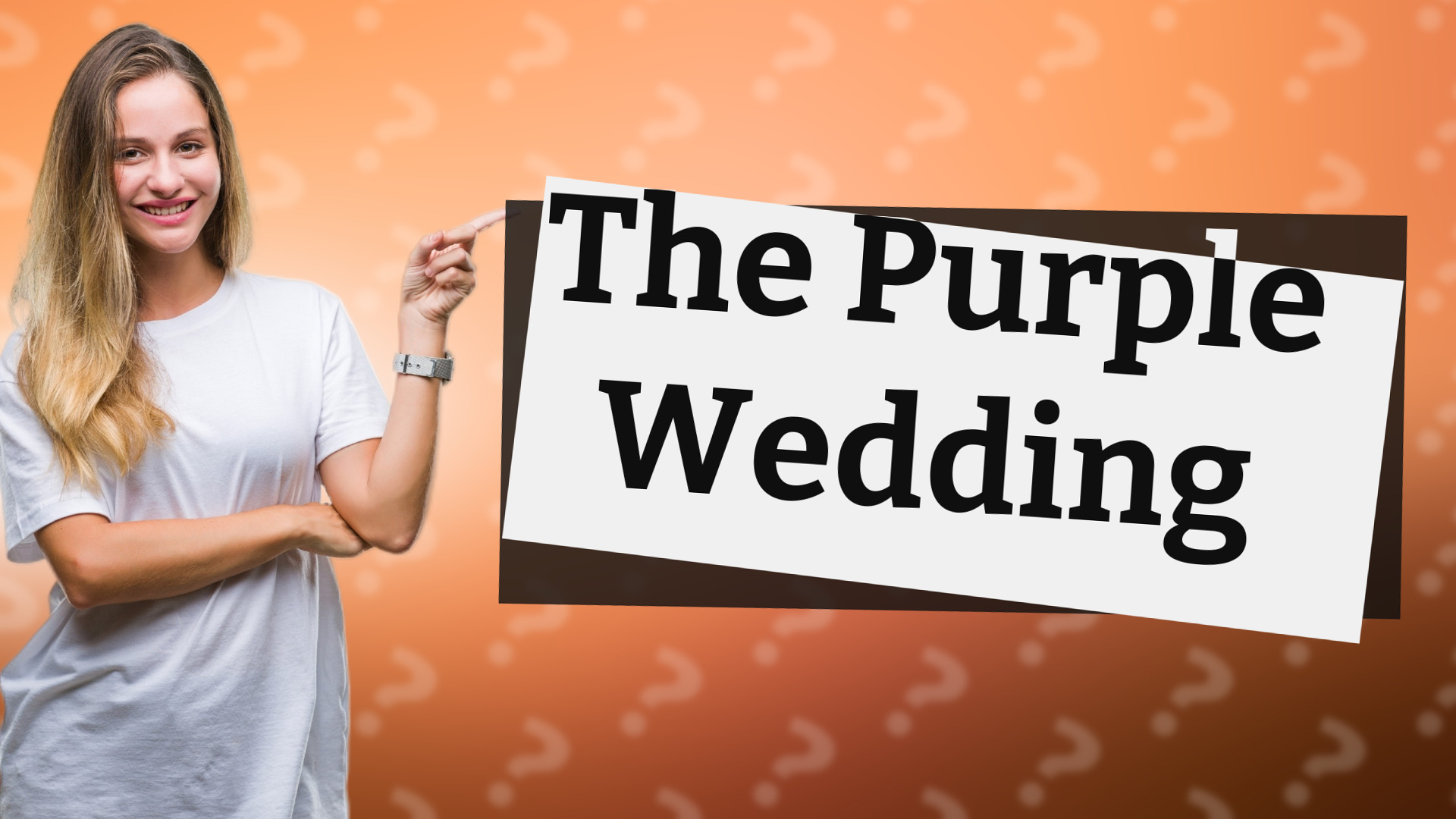 The Purple Wedding