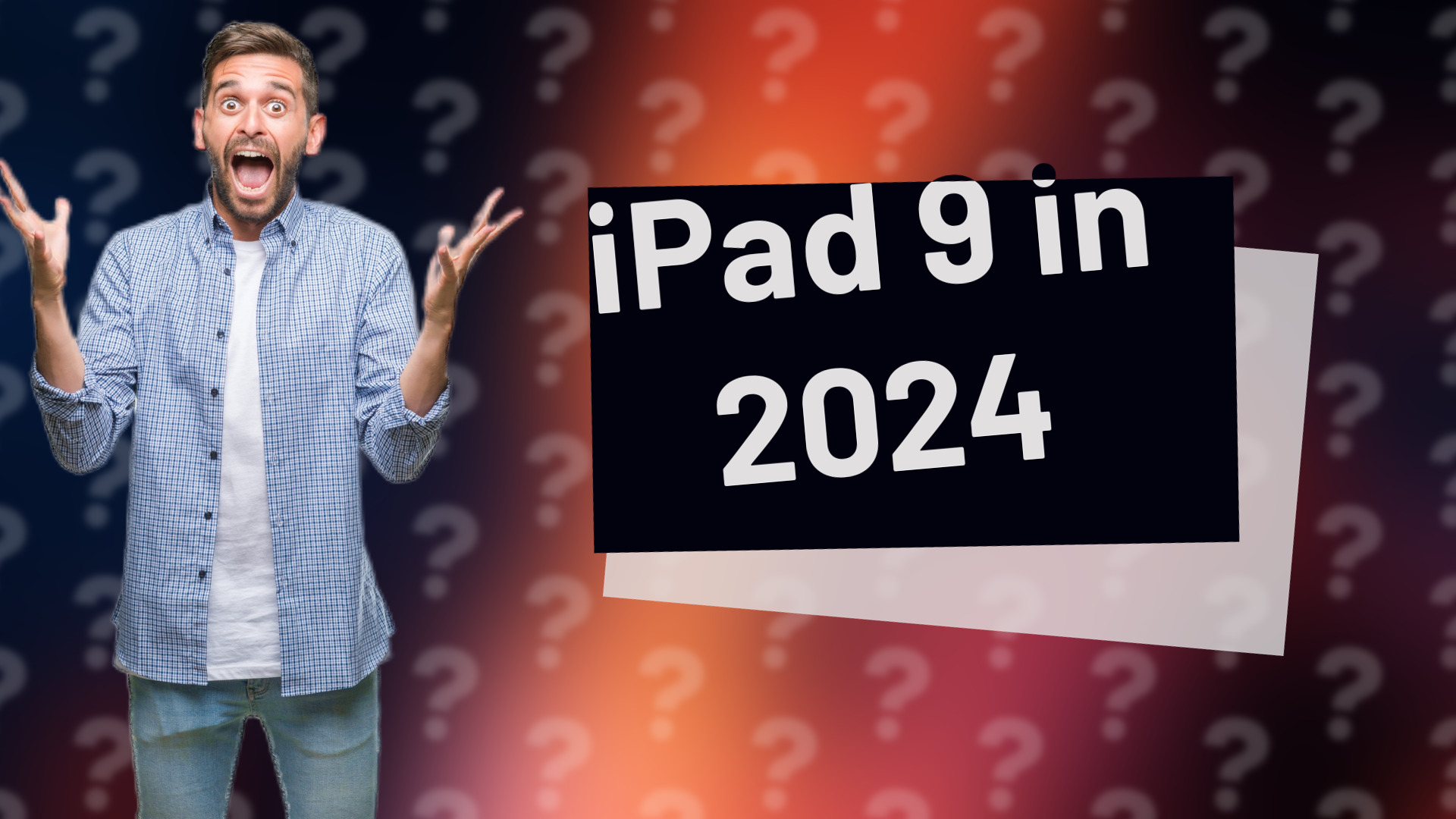 iPad 9 in 2024