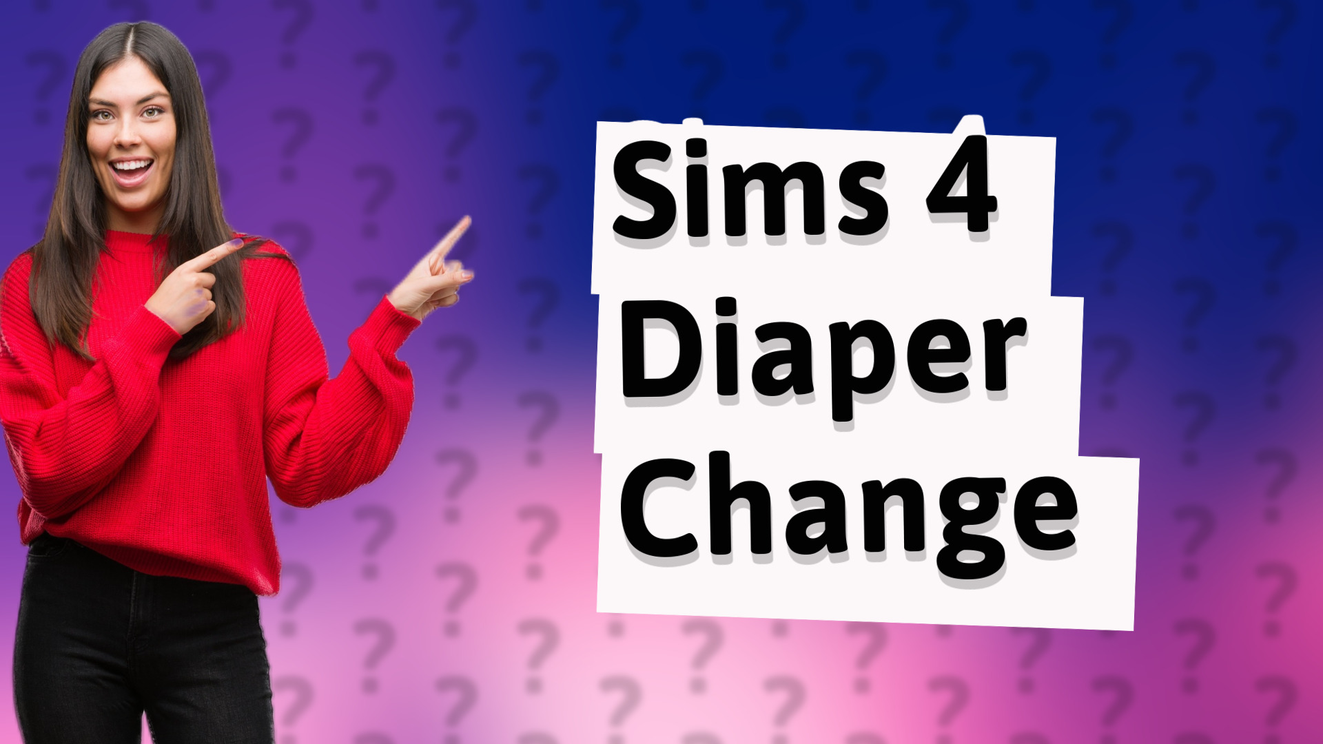 Sims 4 Diaper Change