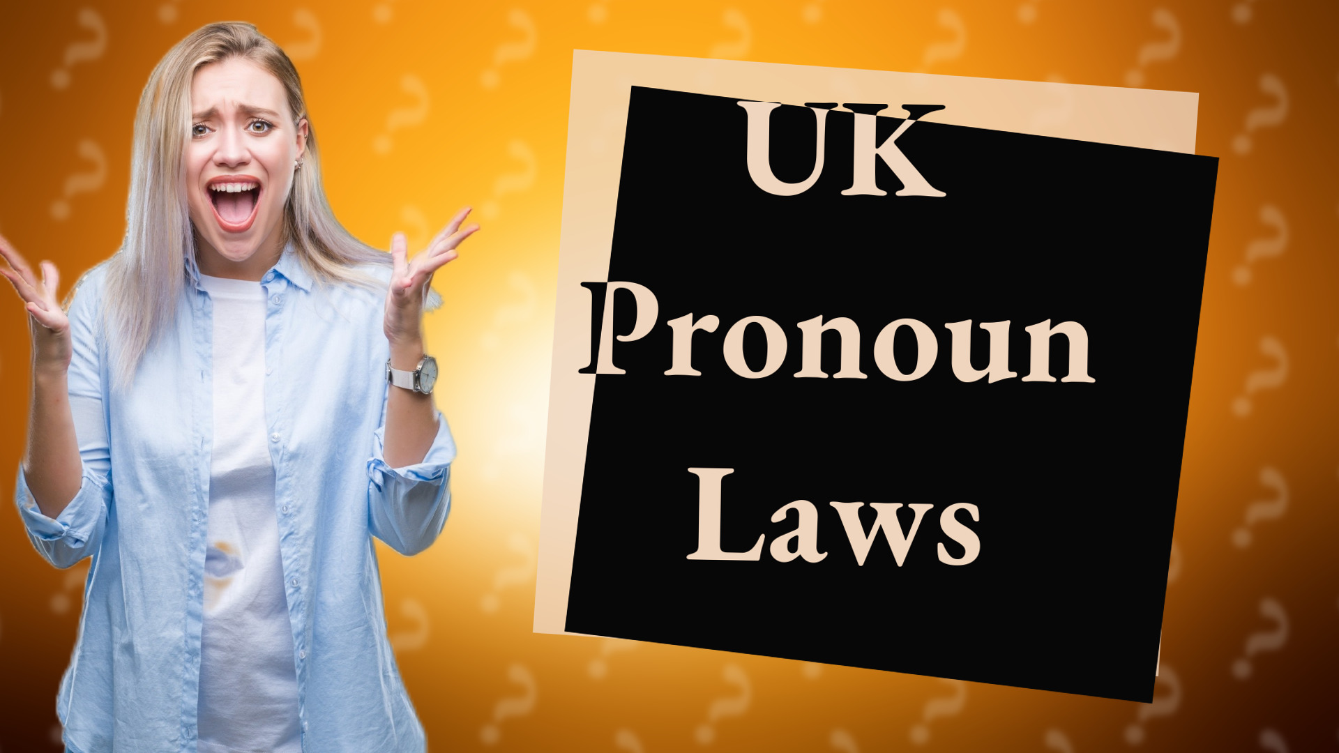 UK Pronoun Laws