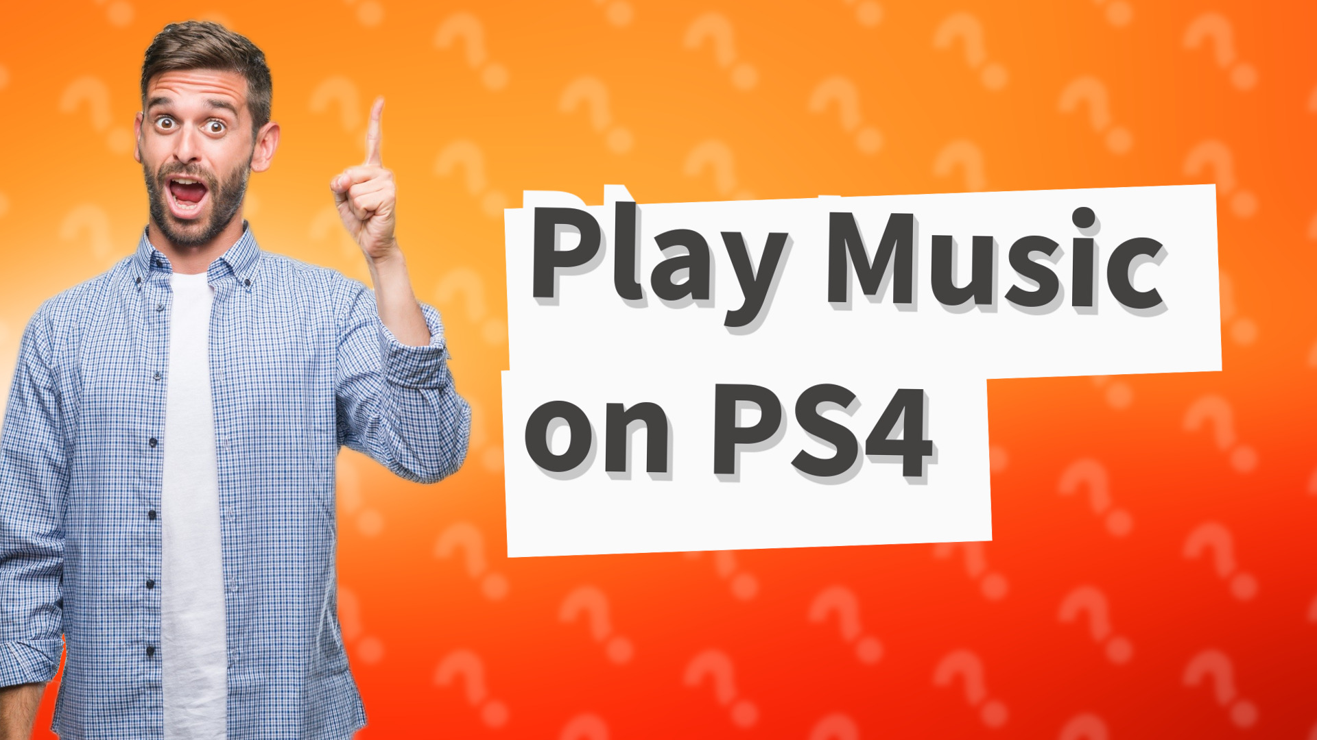 Play Music on PS4