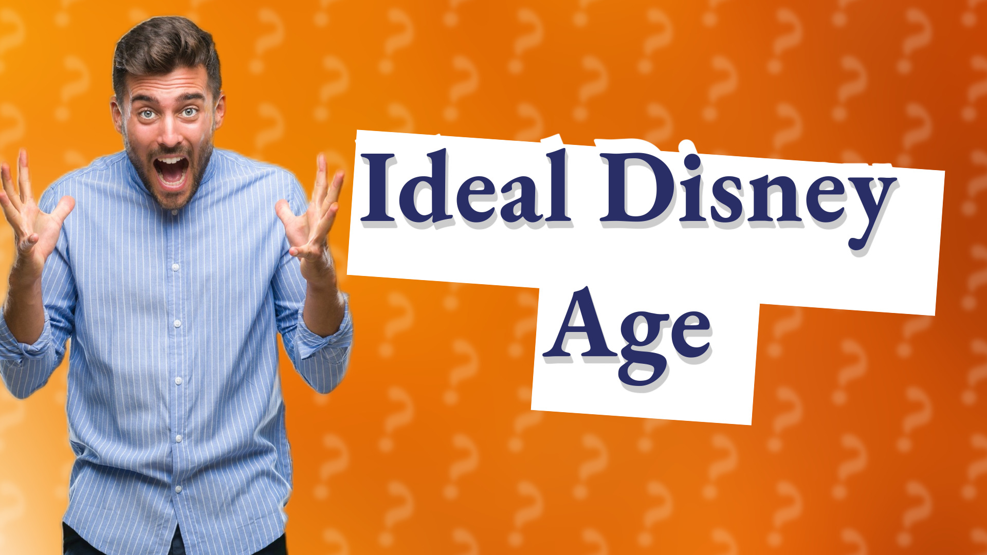 Ideal Disney Age