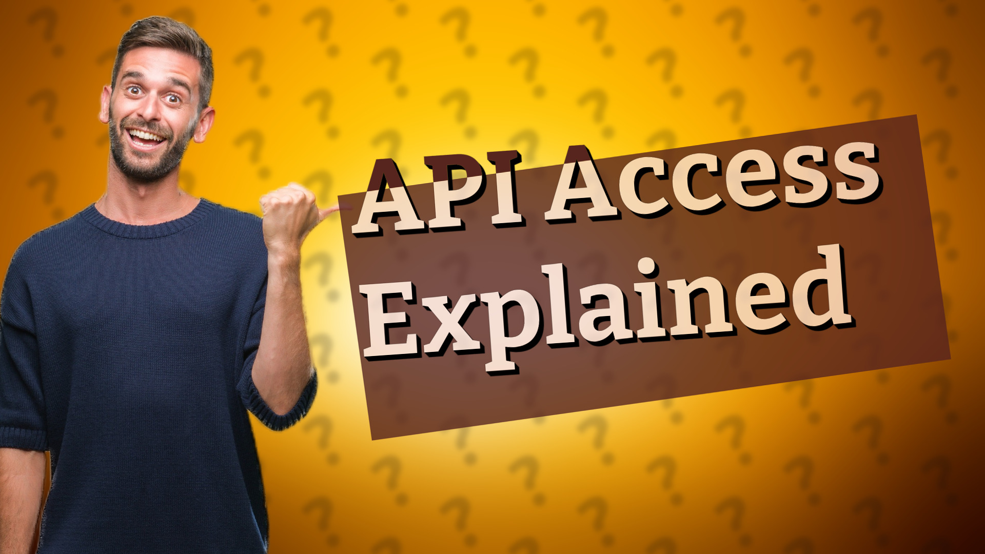 API Access Explained