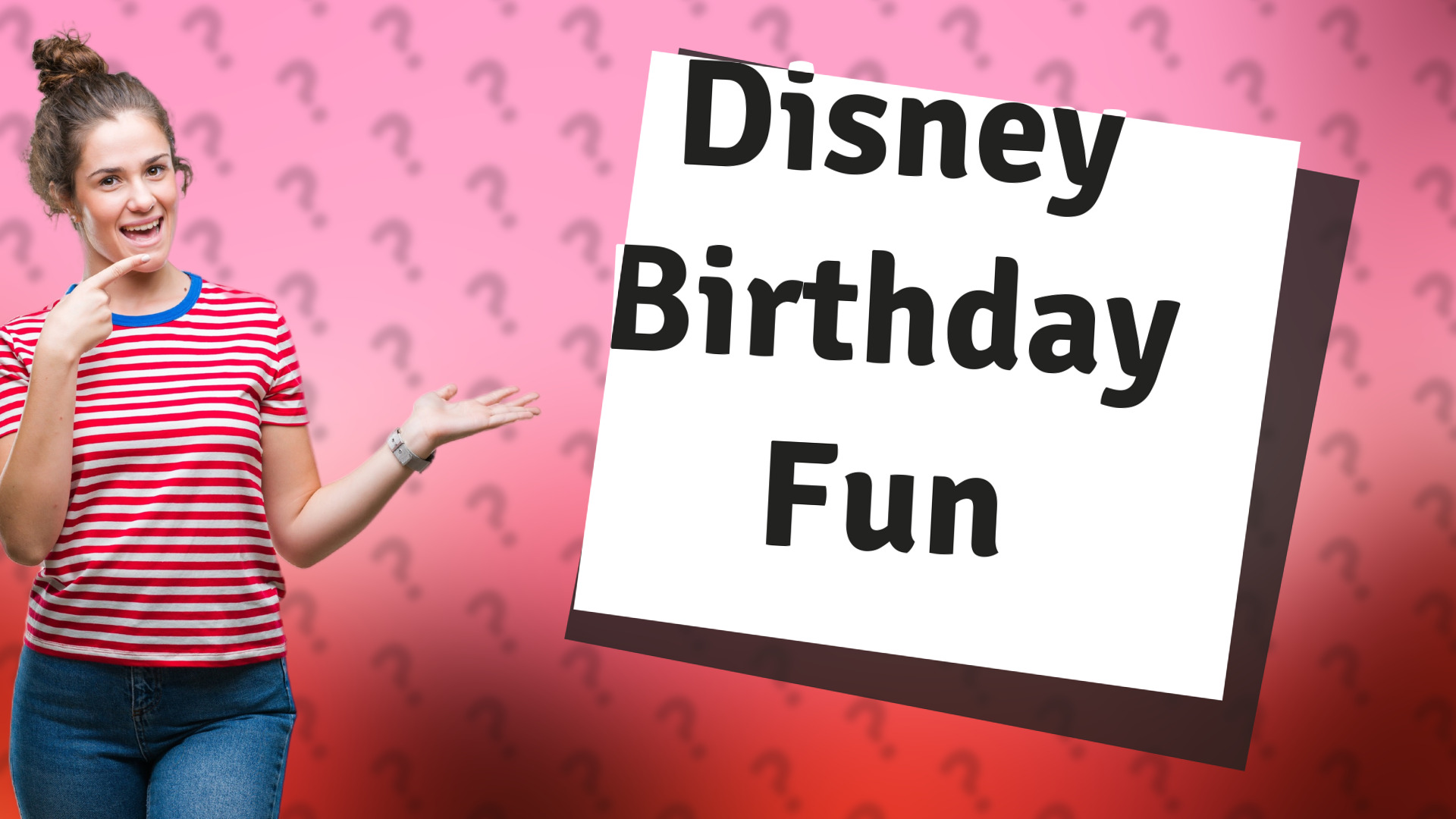 Disney Birthday Fun