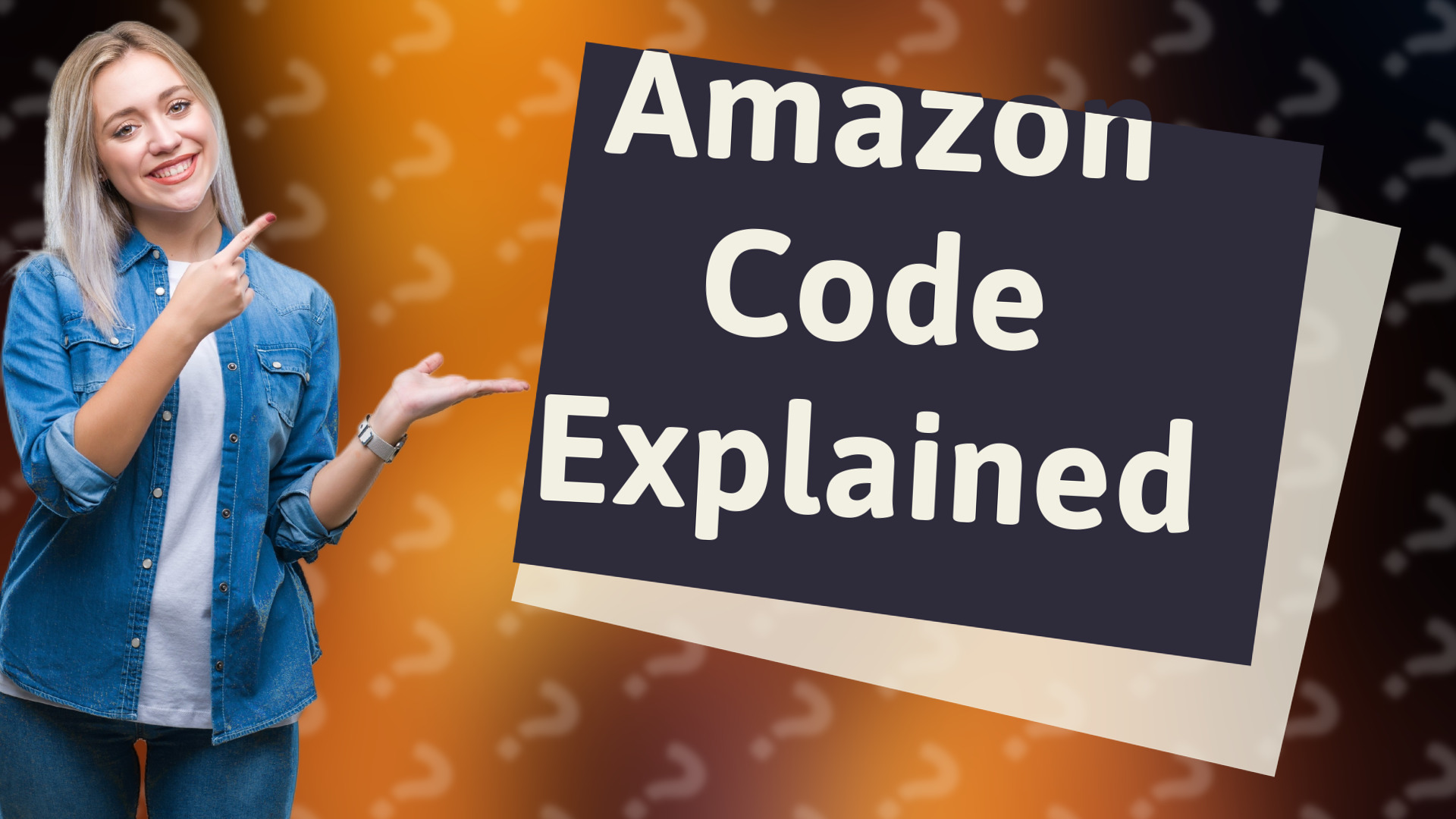 Amazon Code Explained