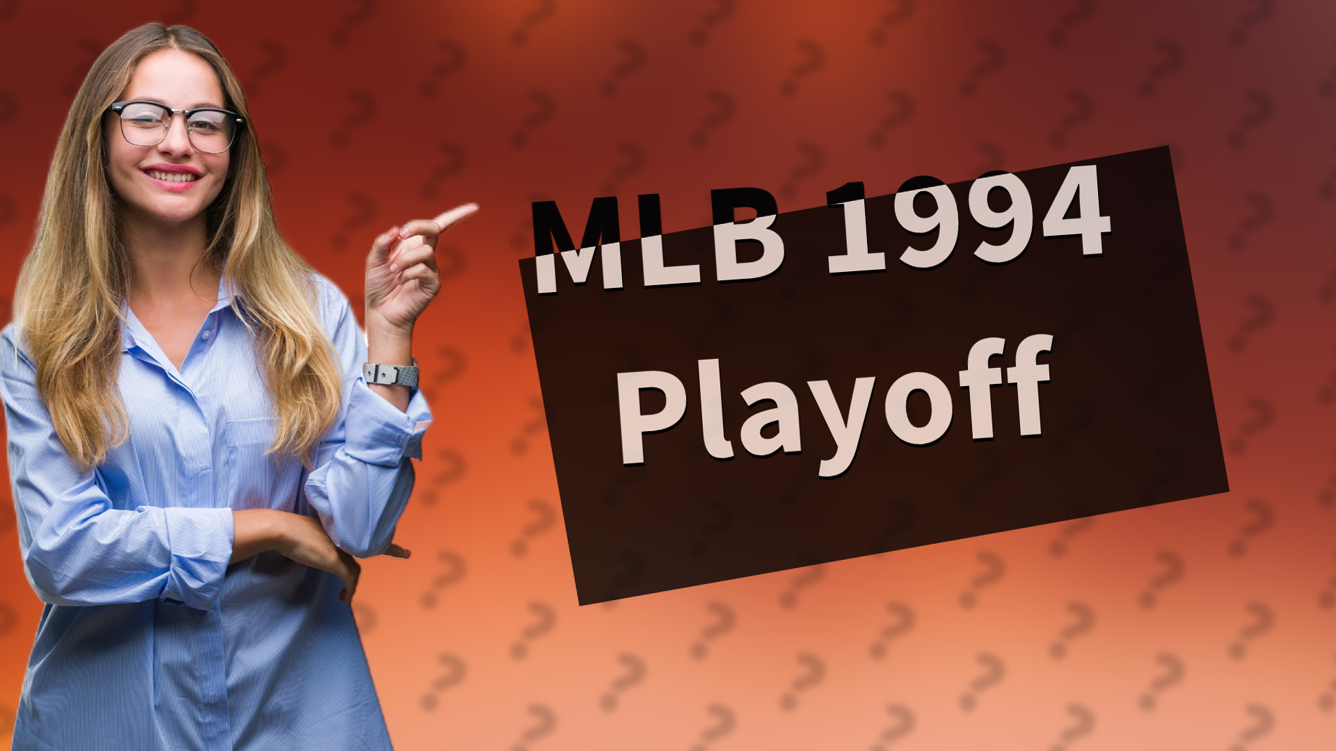 MLB 1994 Playoff
