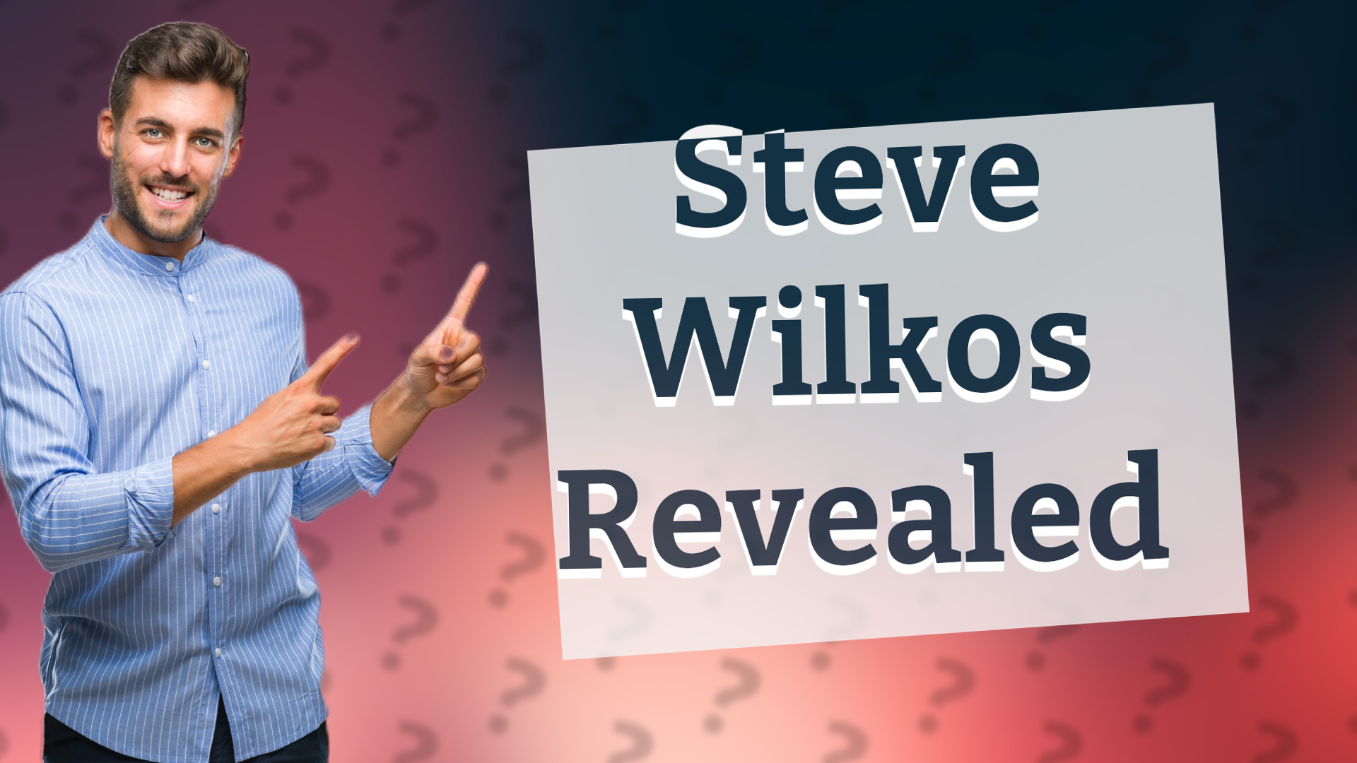 Steve Wilkos Revealed