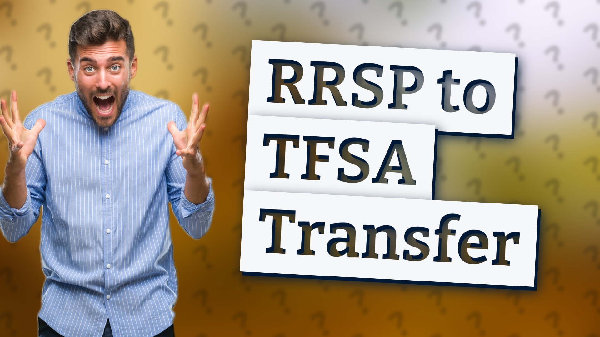 RRSP to TFSA Transfer