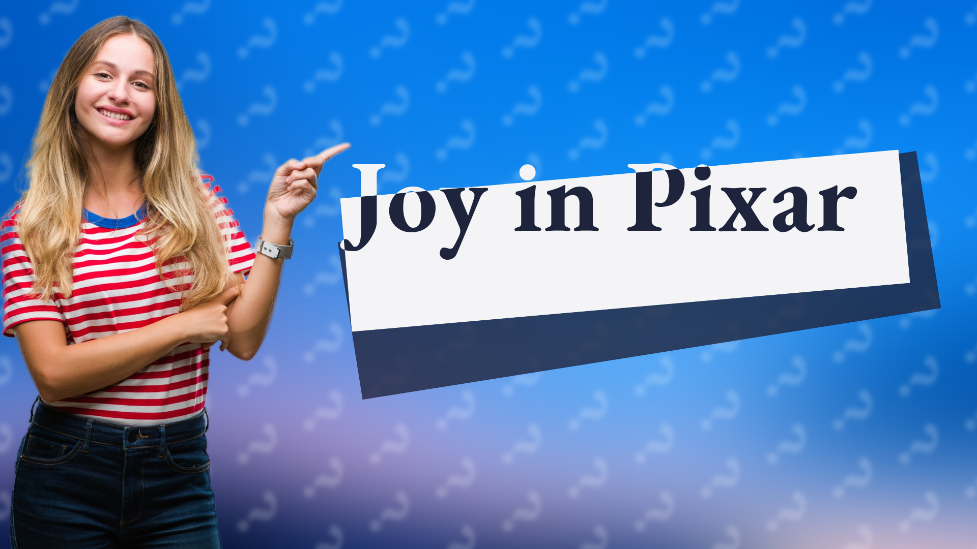 Joy in Pixar