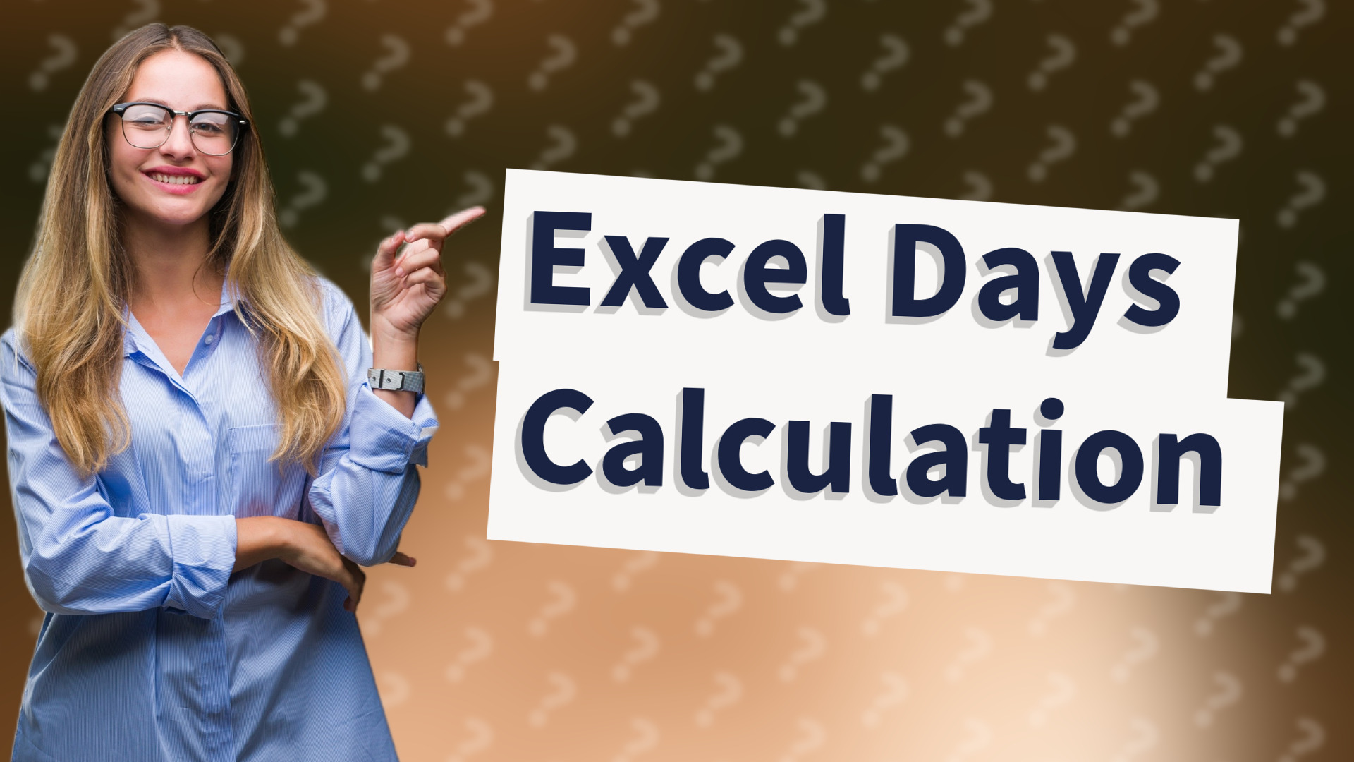 Excel Days Calculation