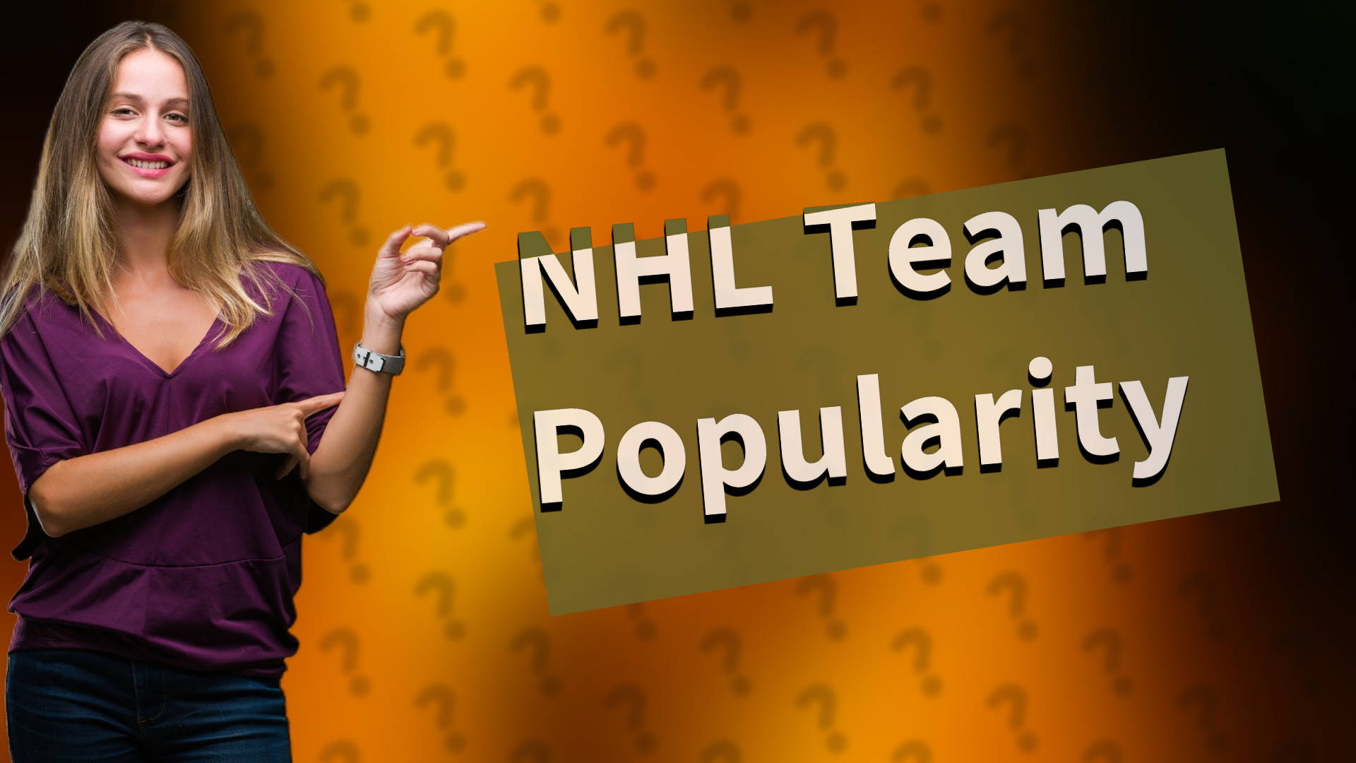 NHL Team Popularity