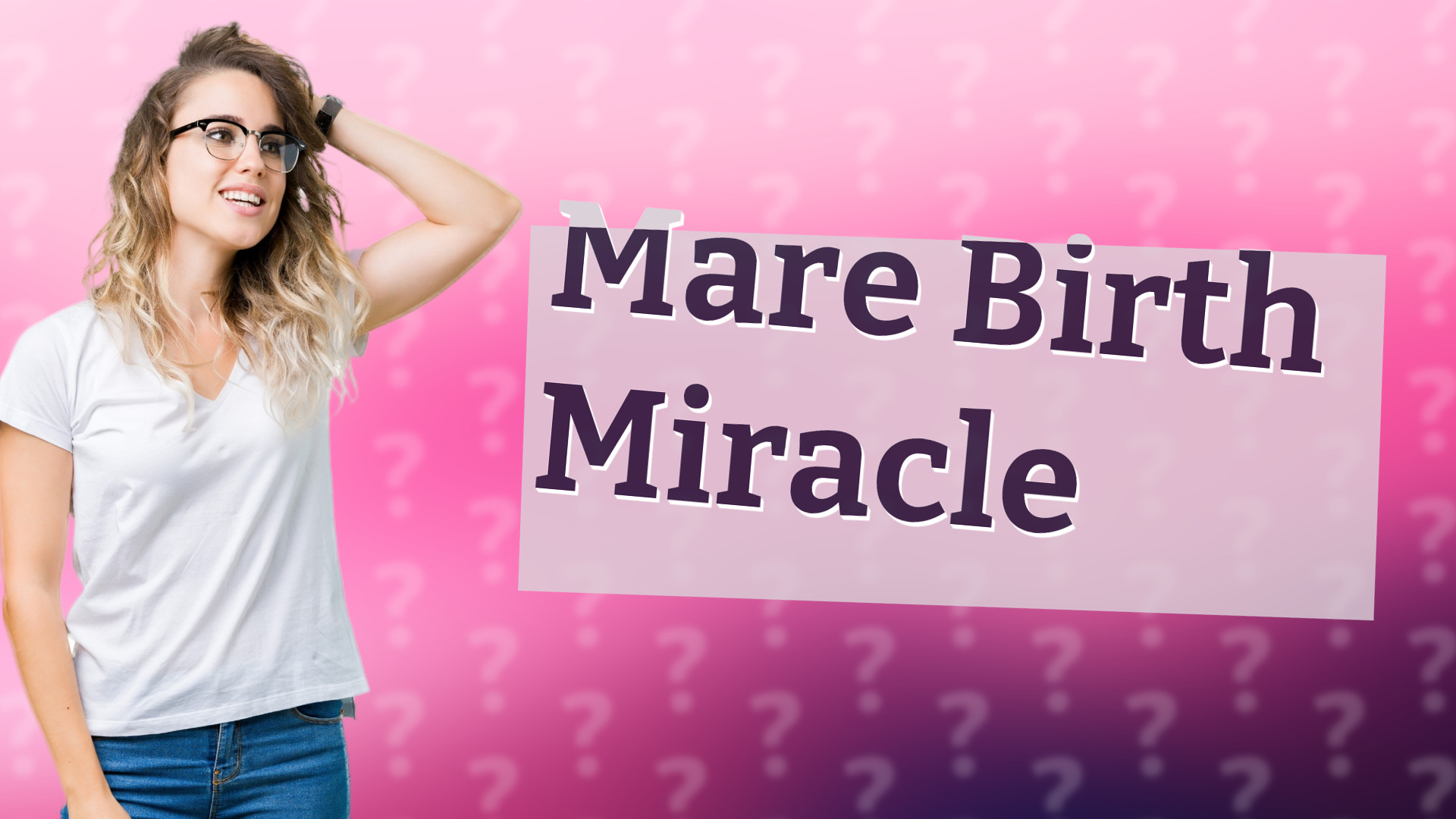Mare Birth Miracle