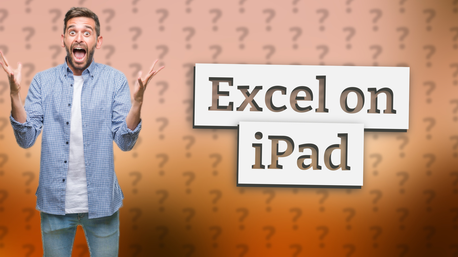 Excel on iPad