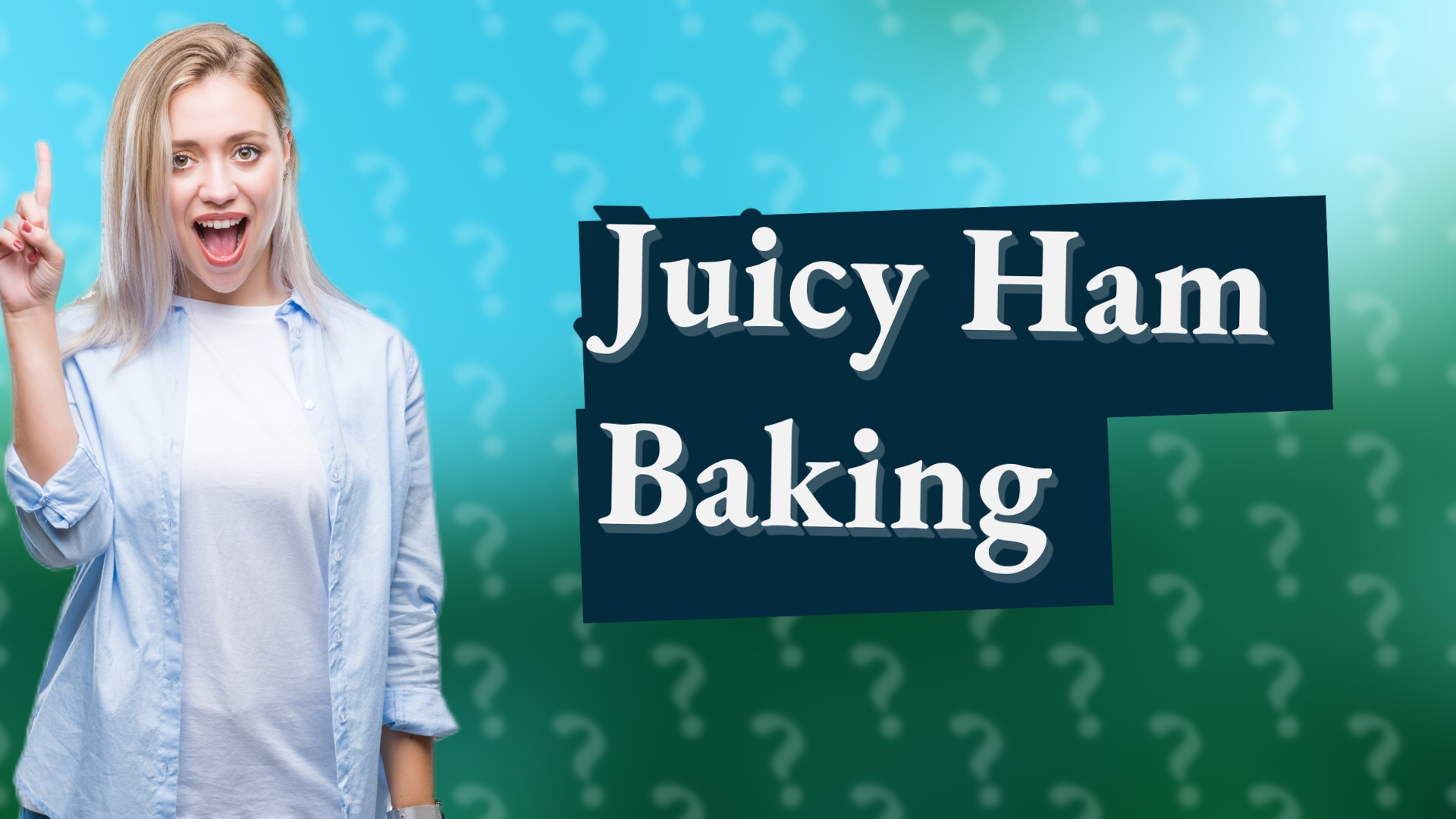 Juicy Ham Baking