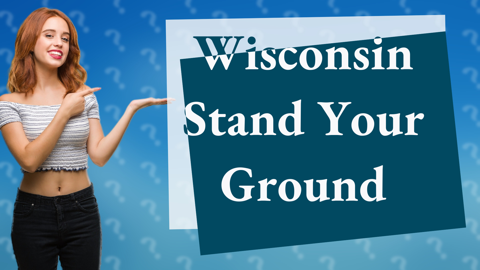 Wisconsin Stand Your Ground