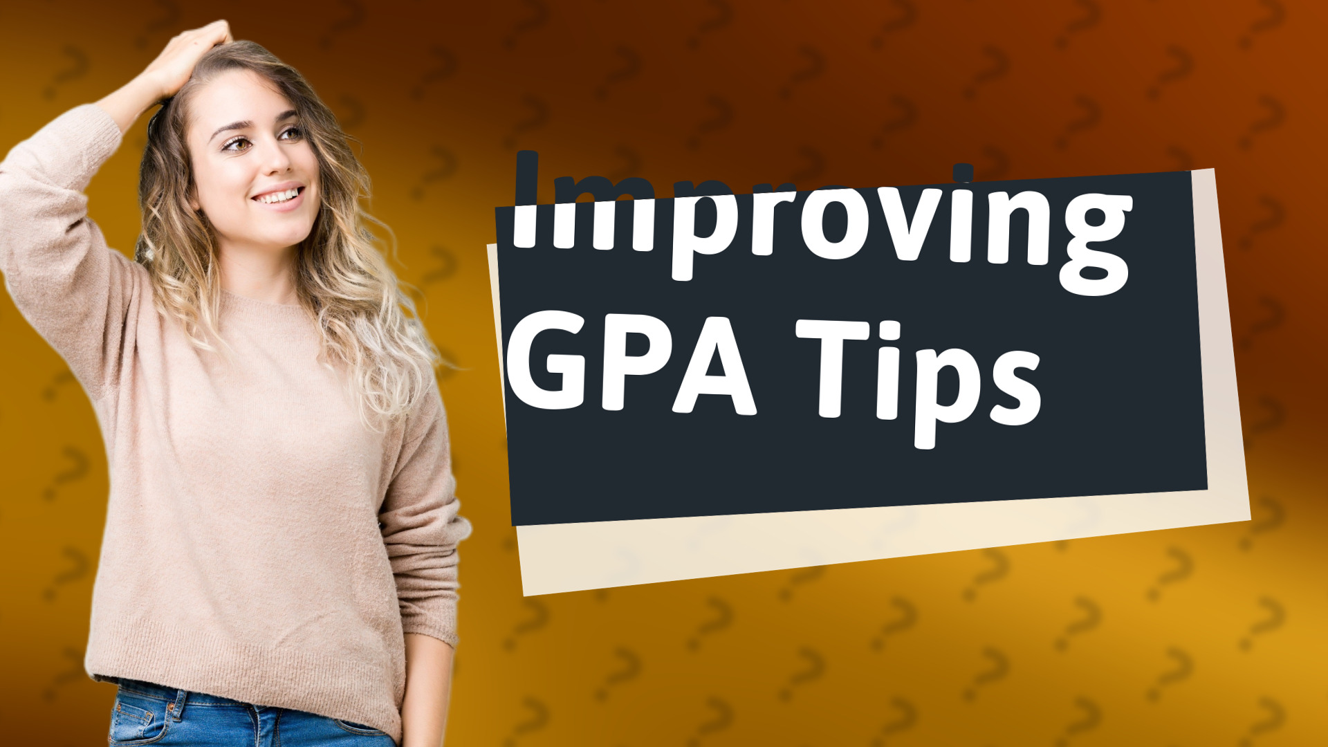 Improving GPA Tips