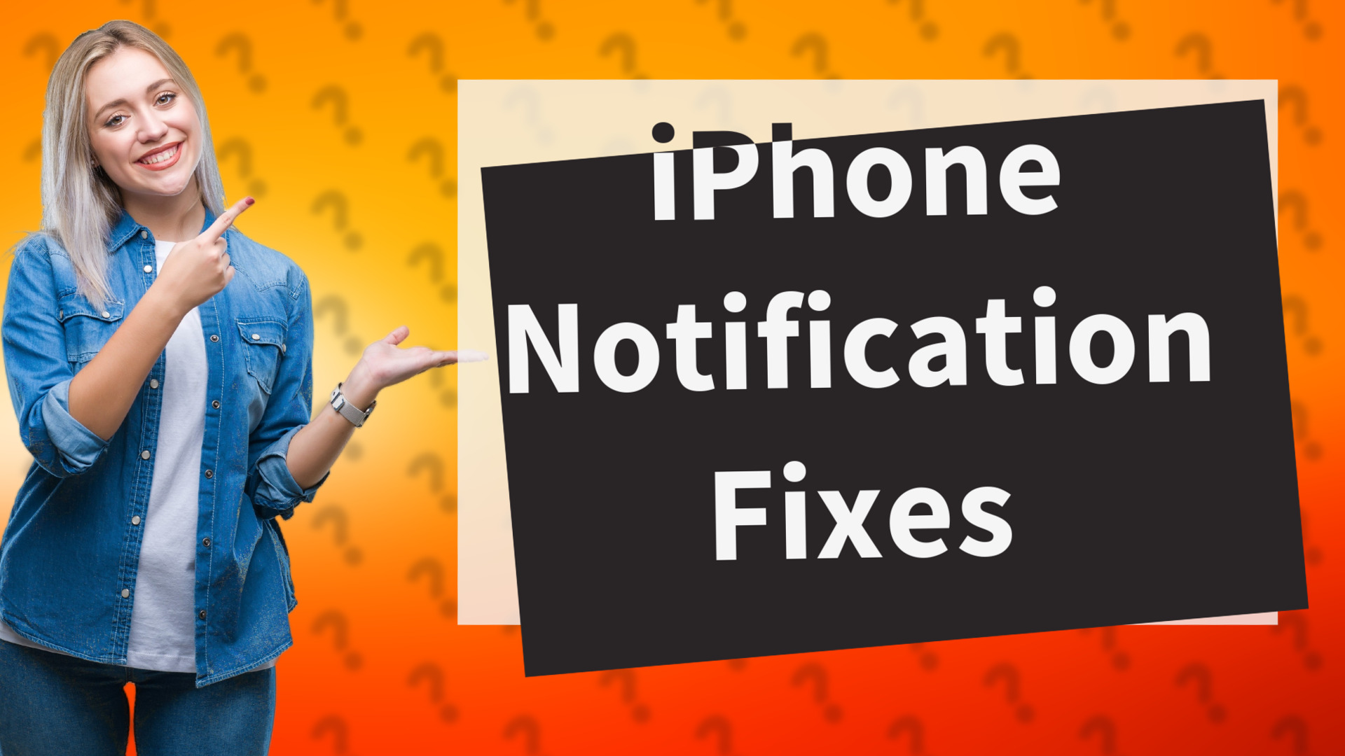 iPhone Notification Fixes