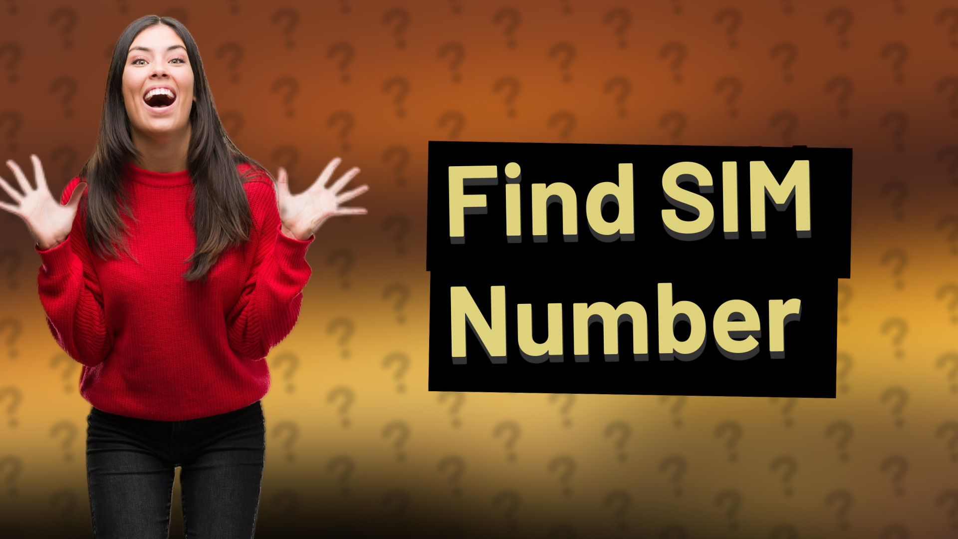 Find SIM Number