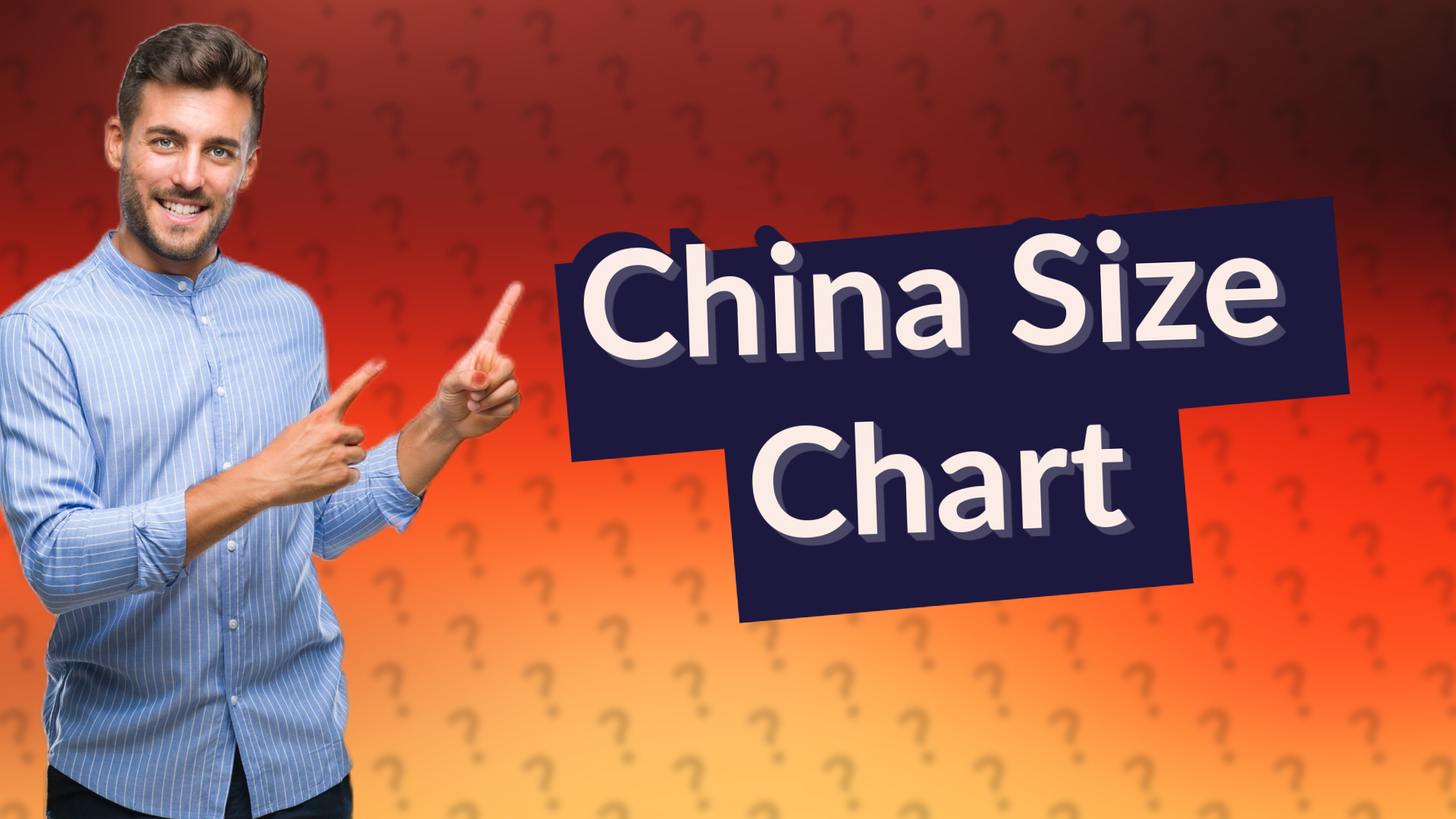 China Size Chart