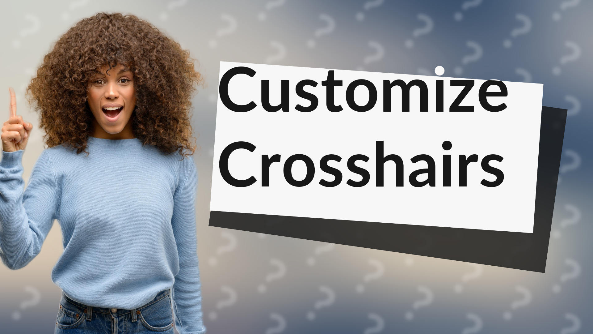 Customize Crosshairs