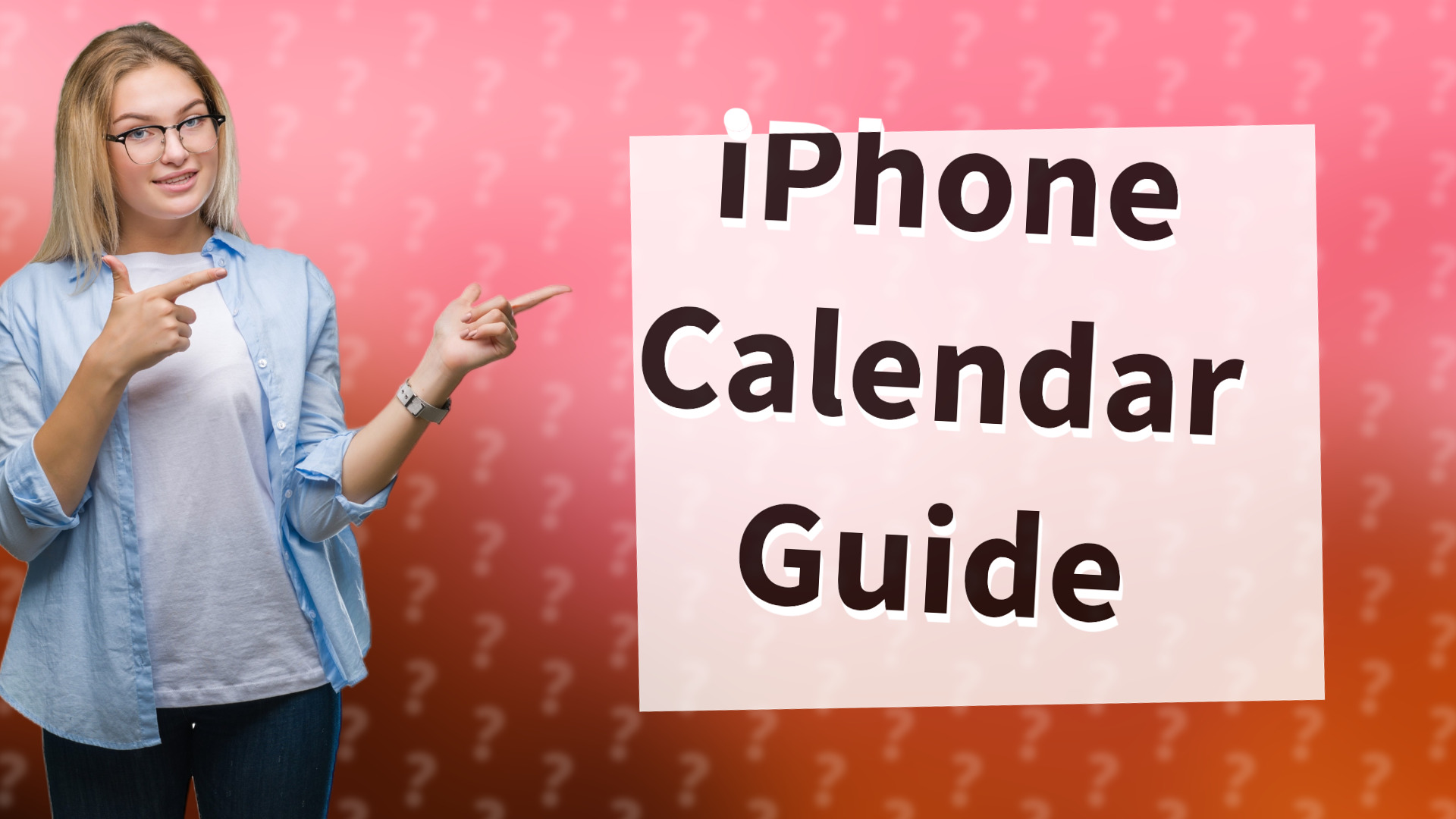iPhone Calendar Guide