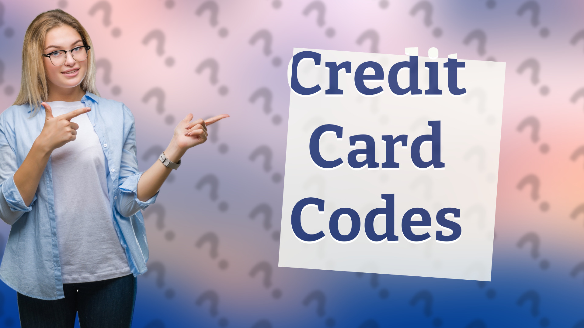 Credit Card Codes