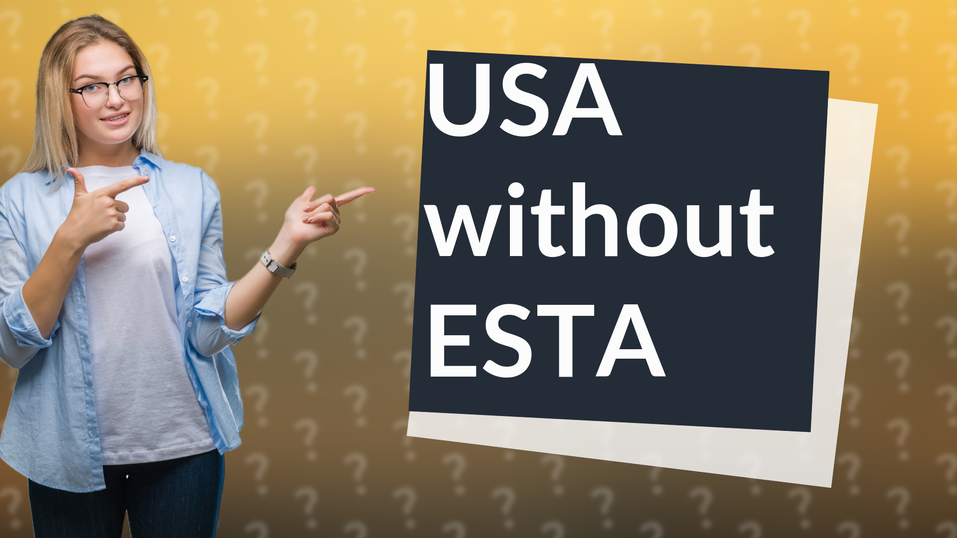 USA without ESTA