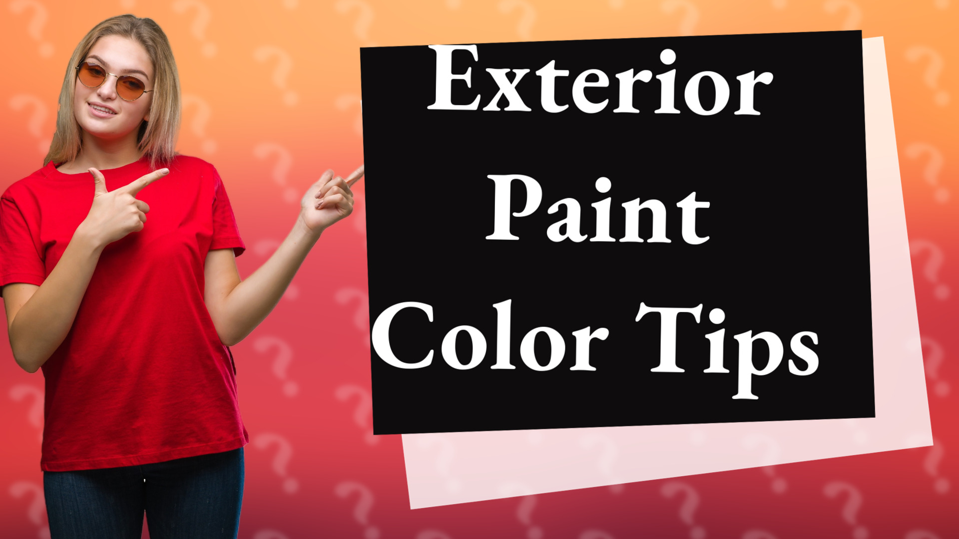 Exterior Paint Color Tips