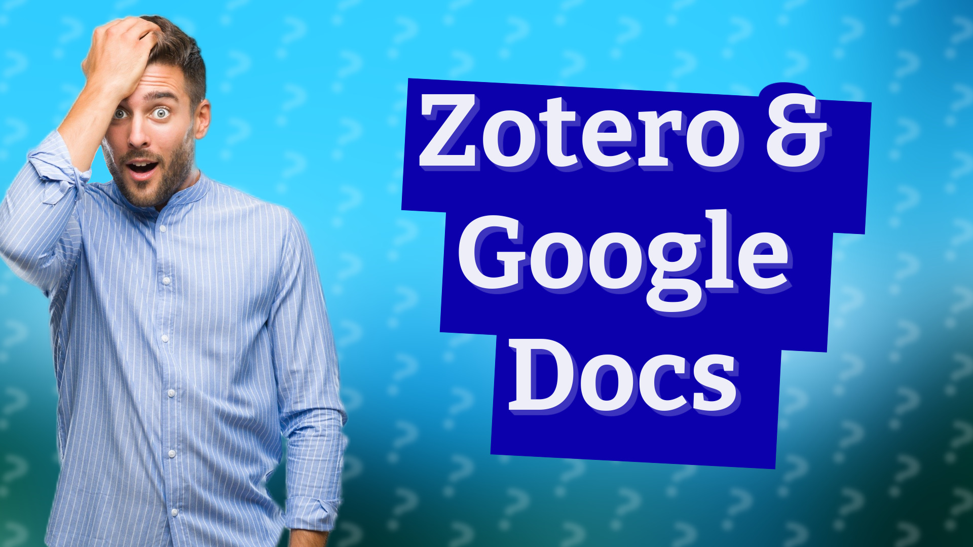 Zotero & Google Docs
