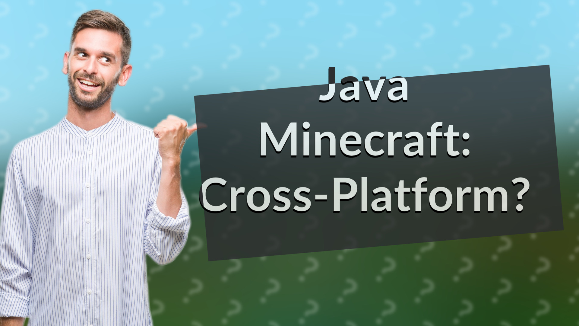 Java Minecraft: Cross-Platform?