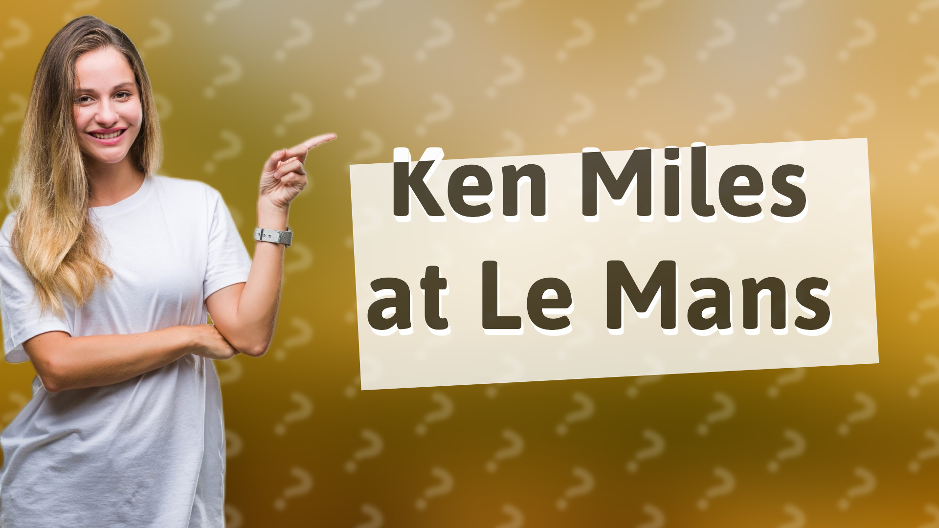 Ken Miles at Le Mans