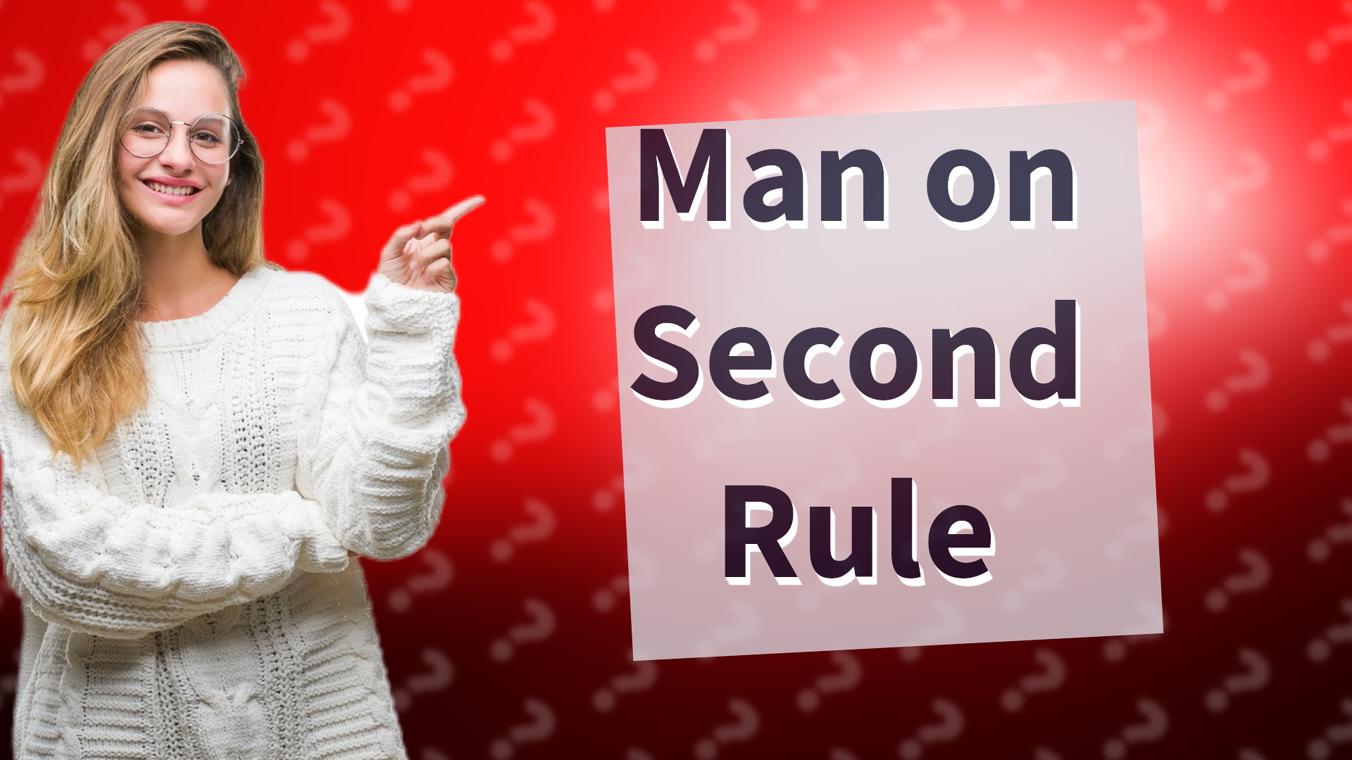 Man on Second Rule