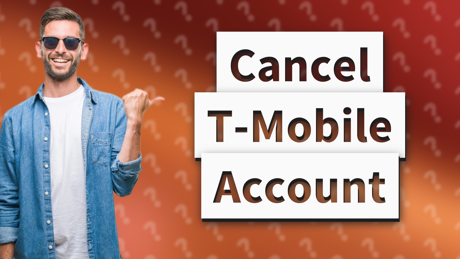 Cancel T-Mobile Account