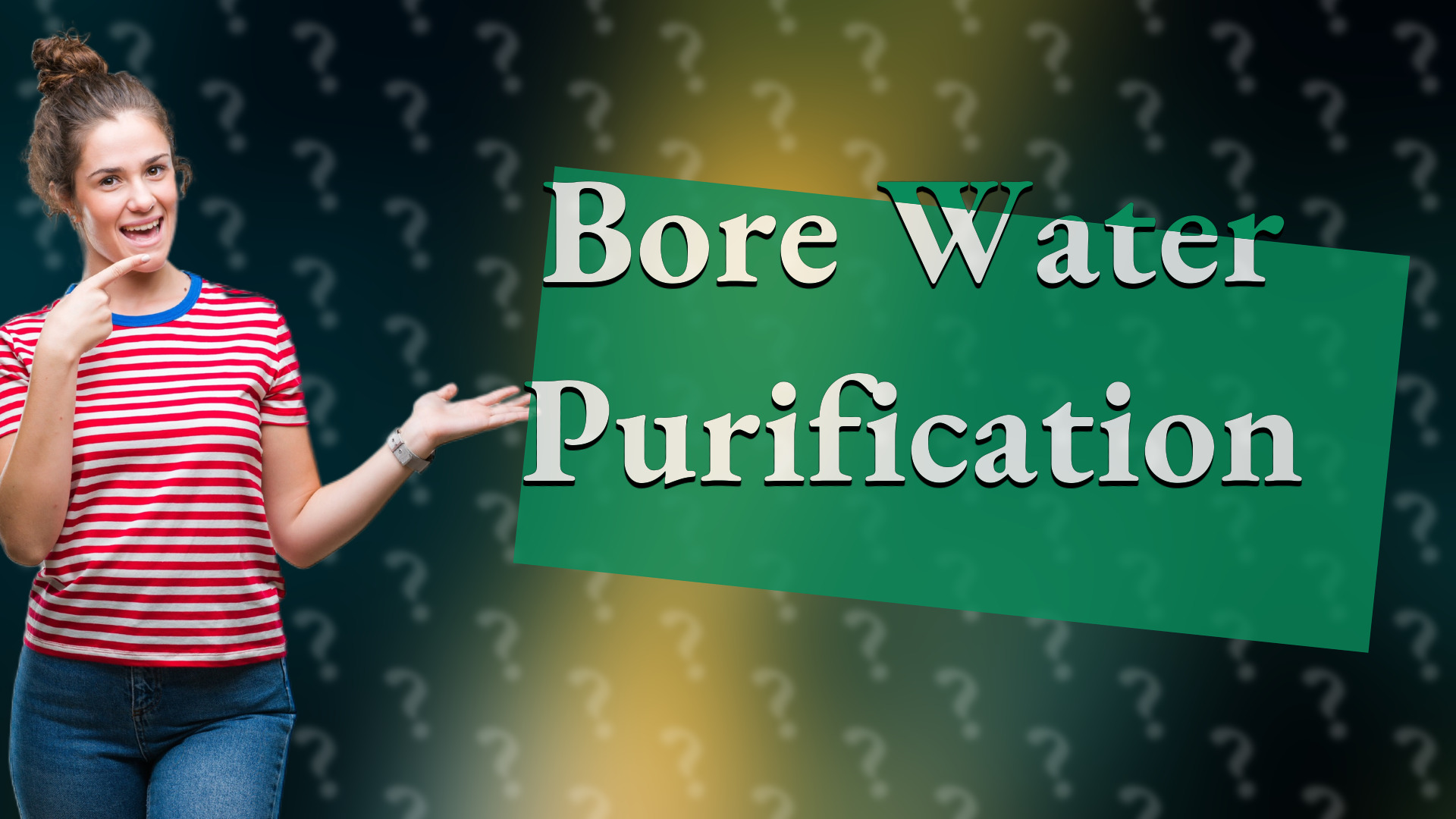 Bore Water Purification