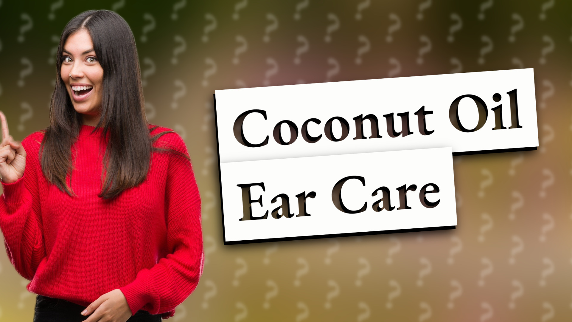Coconut Oil Ear Care