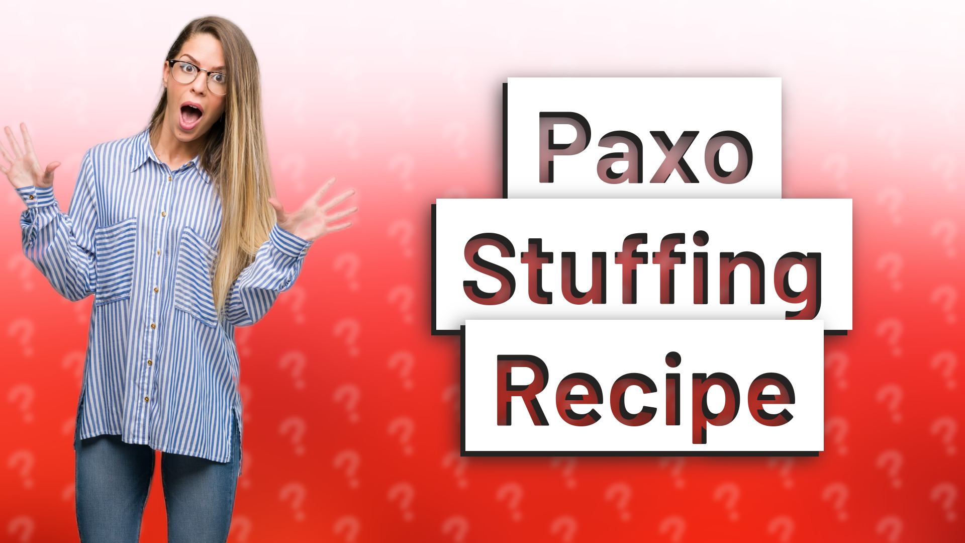 Paxo Stuffing Recipe