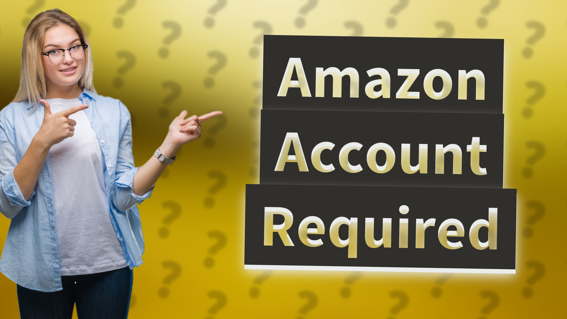 Amazon Account Required