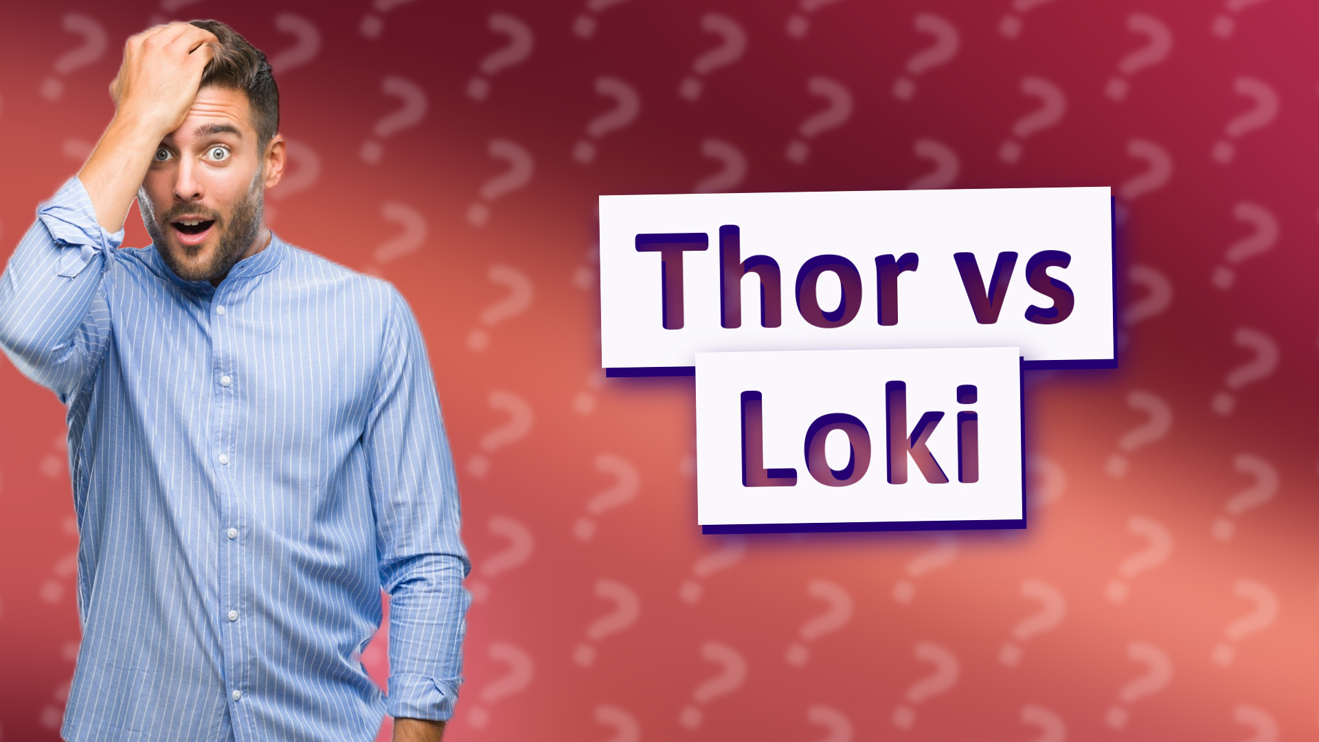 Thor vs Loki