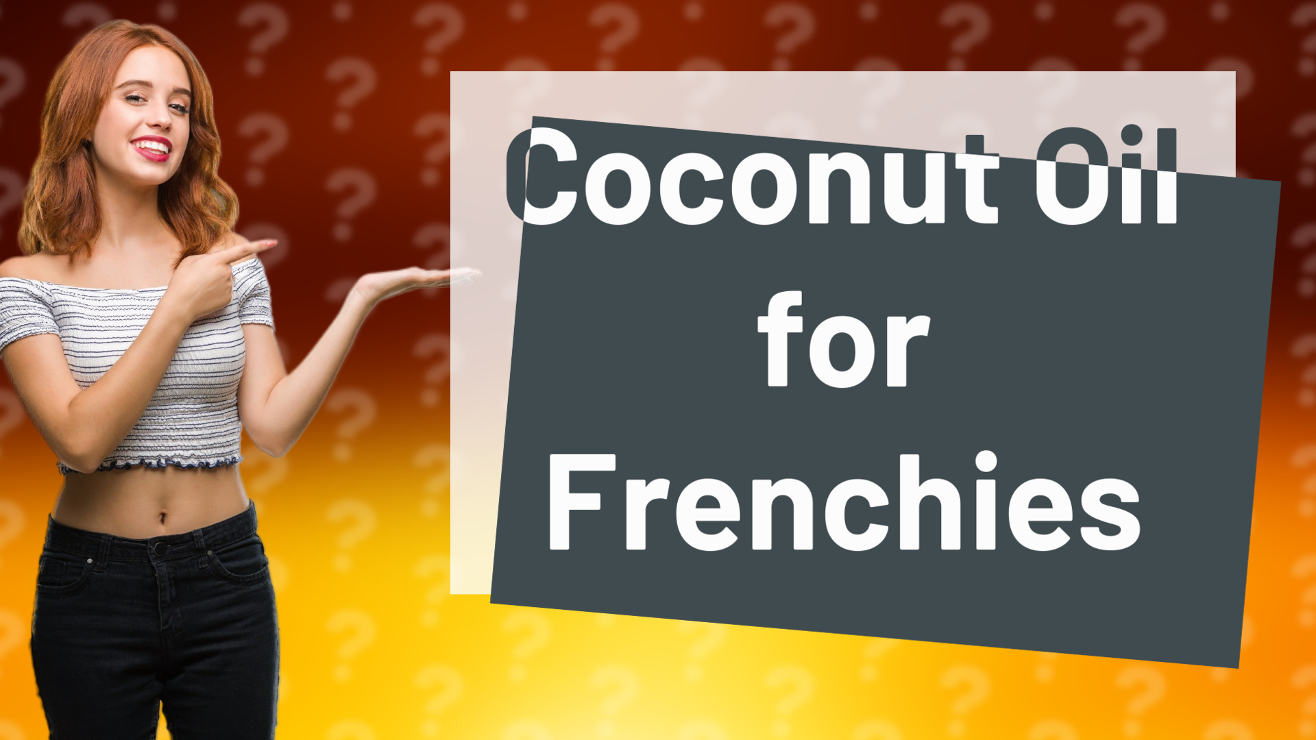 Coconut Oil for Frenchies