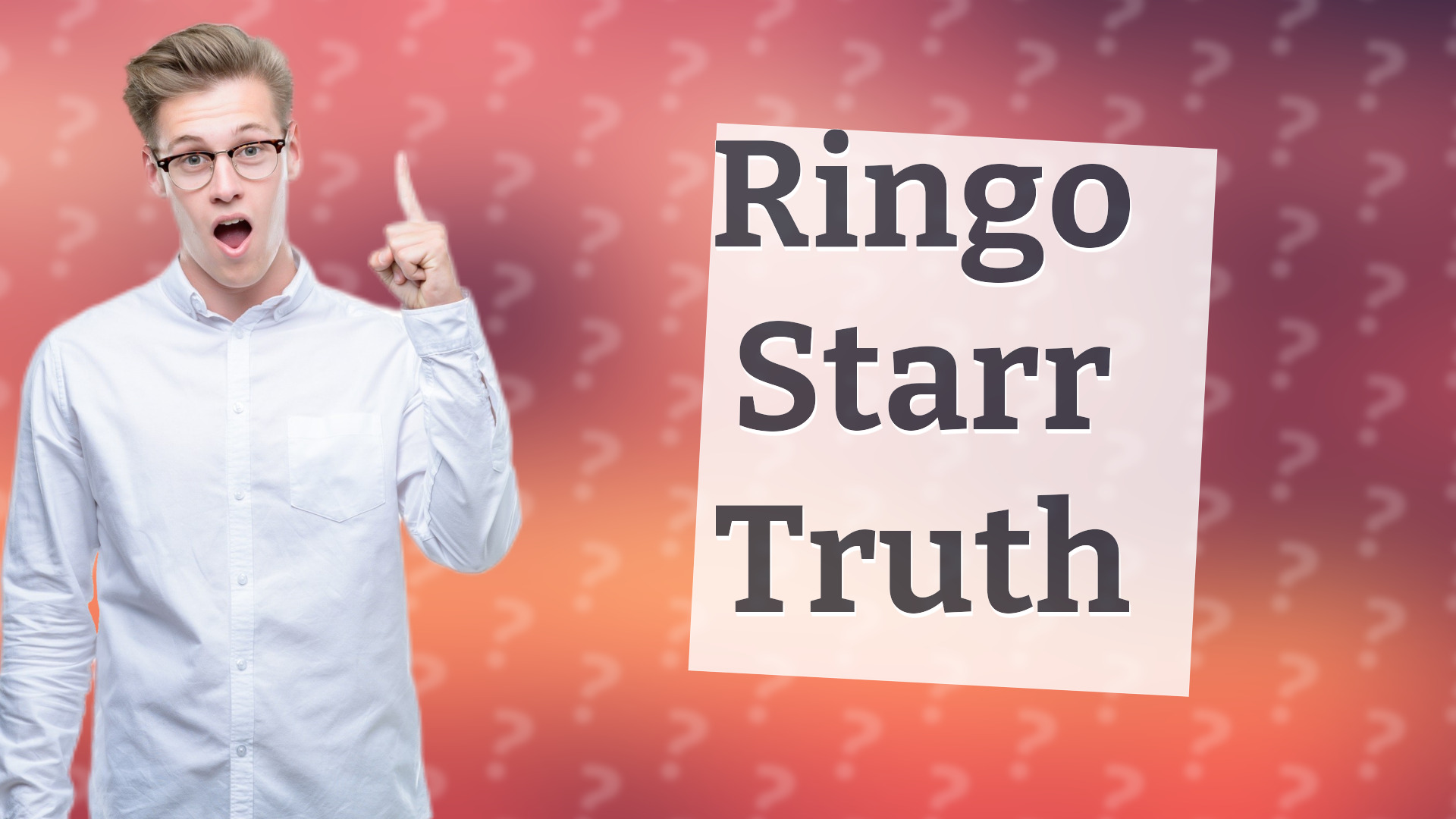 Ringo Starr Truth