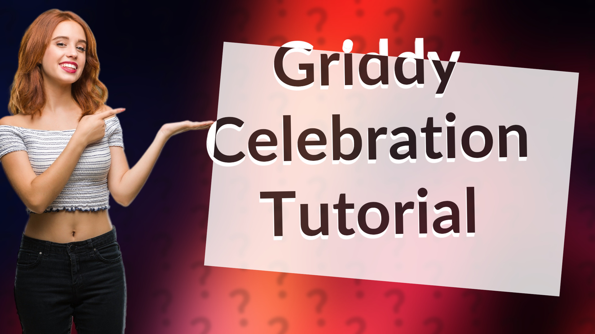 Griddy Celebration Tutorial