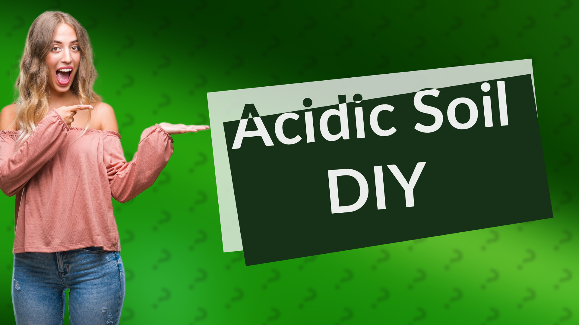 Acidic Soil DIY