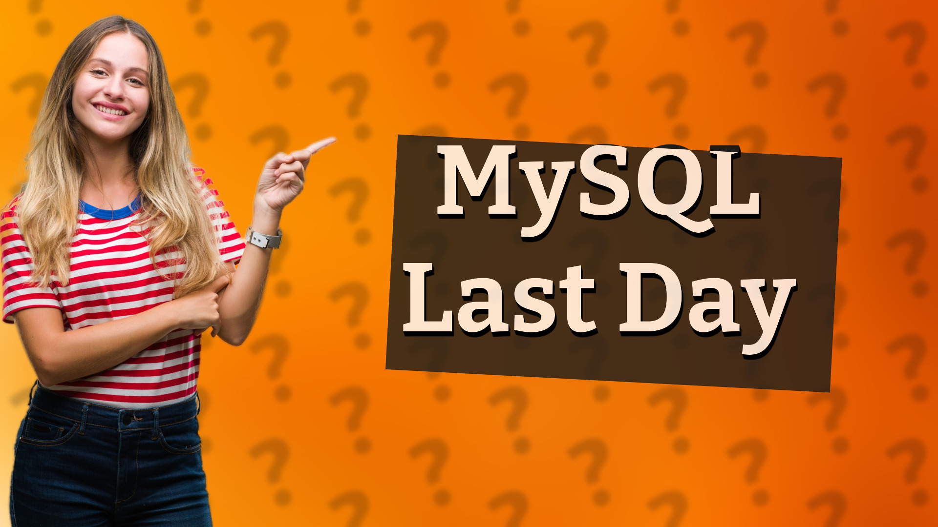 MySQL Last Day