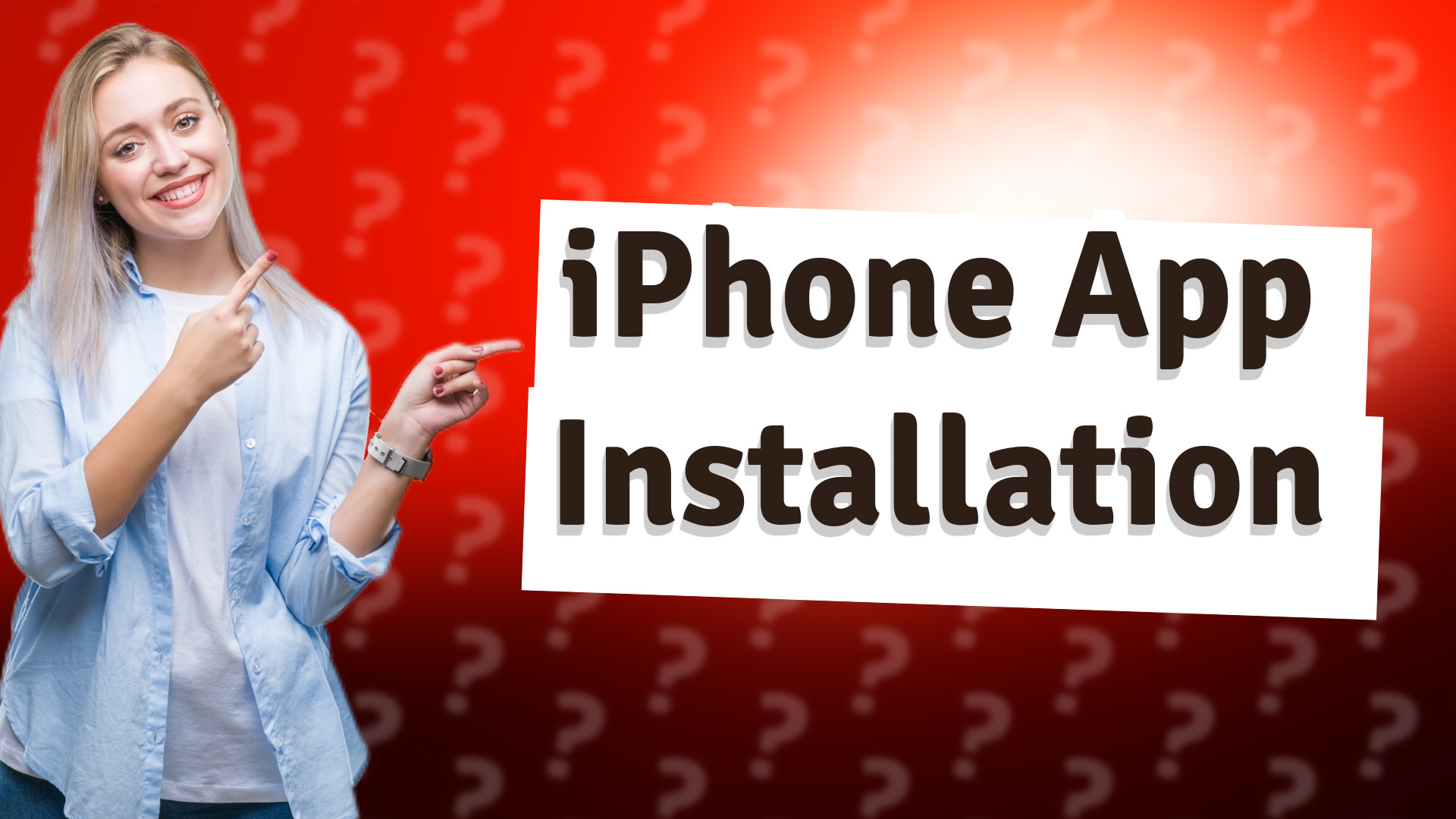iPhone App Installation