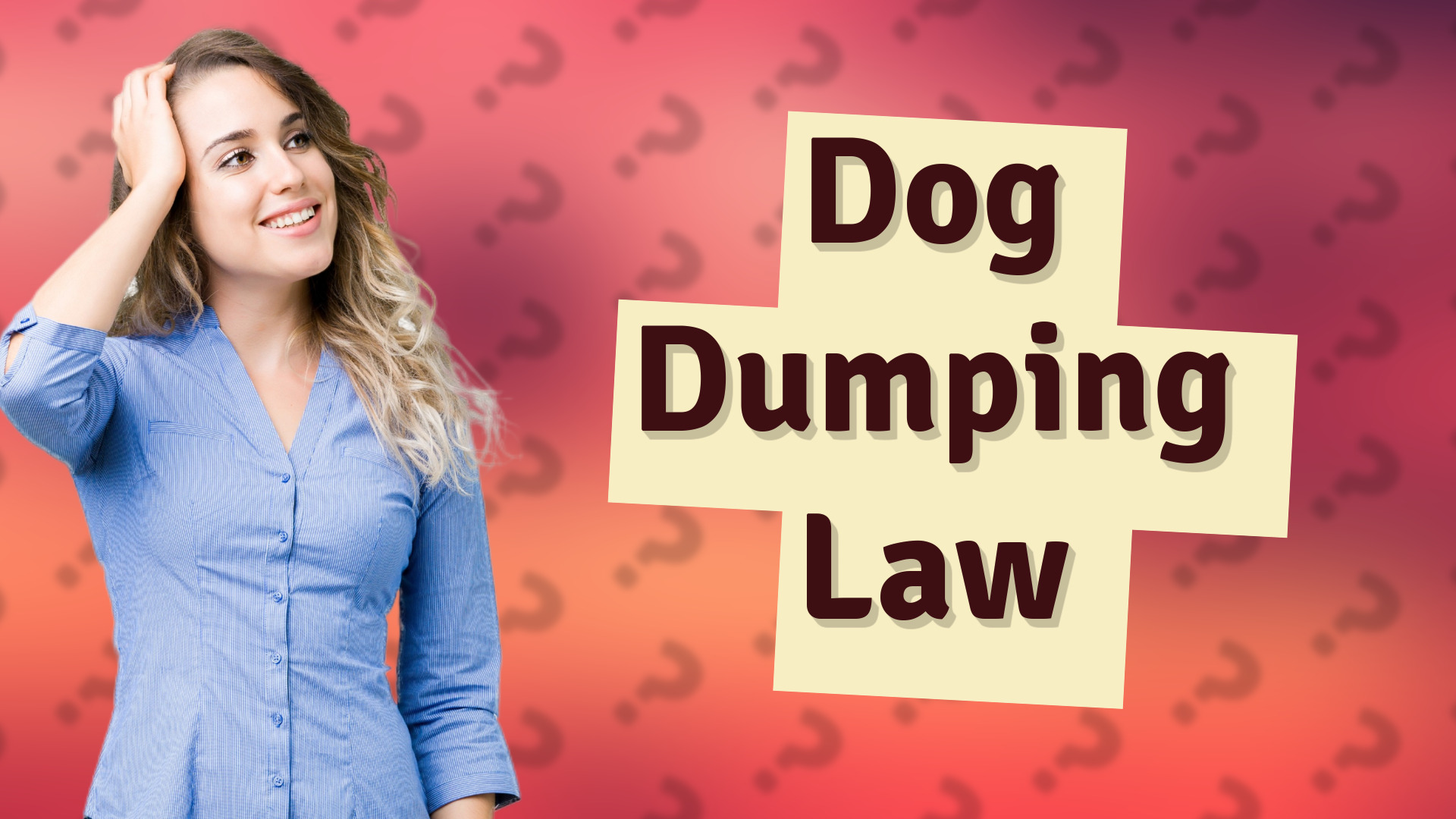 Dog Dumping Law